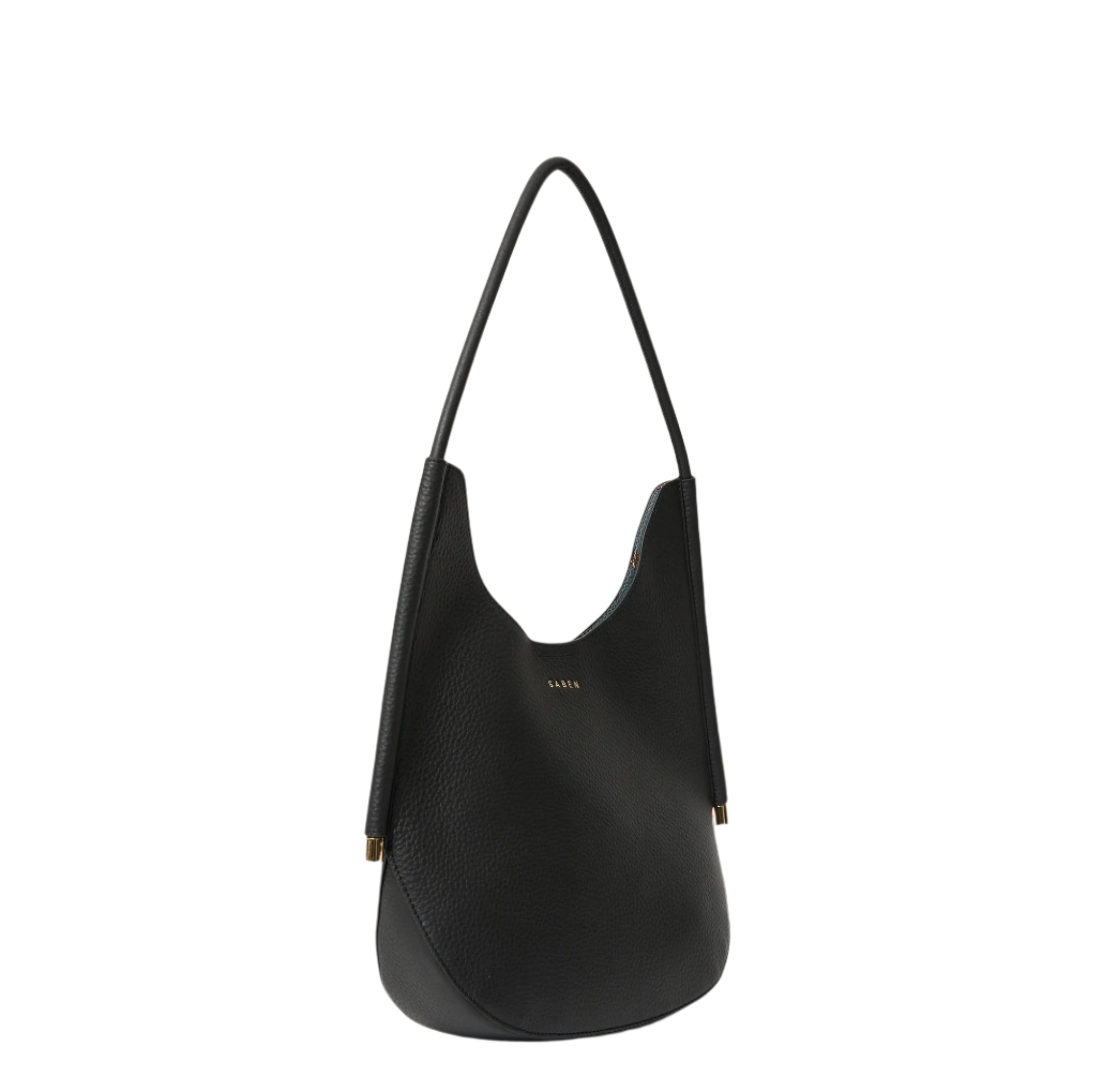 Saben - Asher Shoulder Bag - Black + Bronze