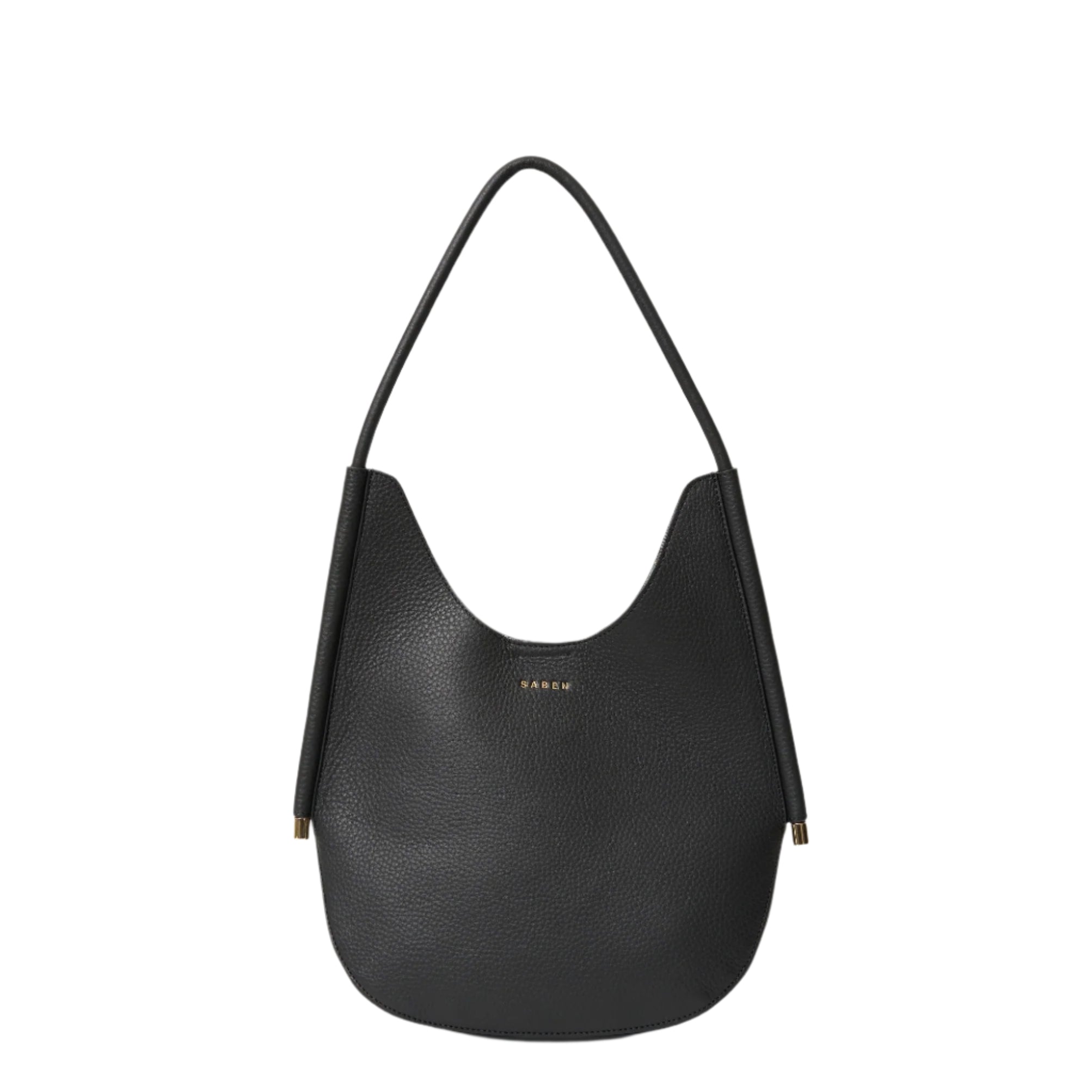 Saben - Asher Shoulder Bag - Black + Bronze