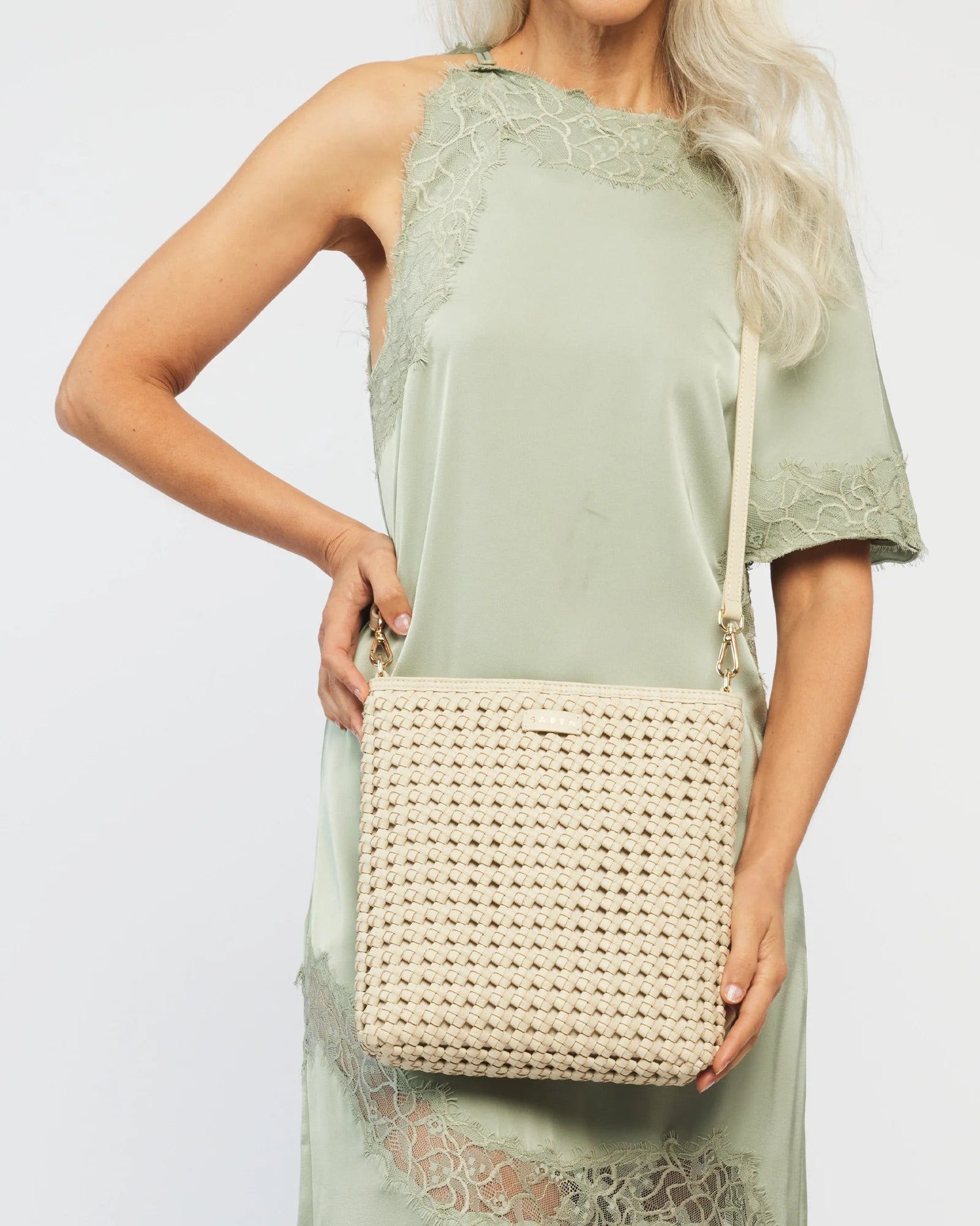 Saben - Claudette Crossbody - Sand Braid