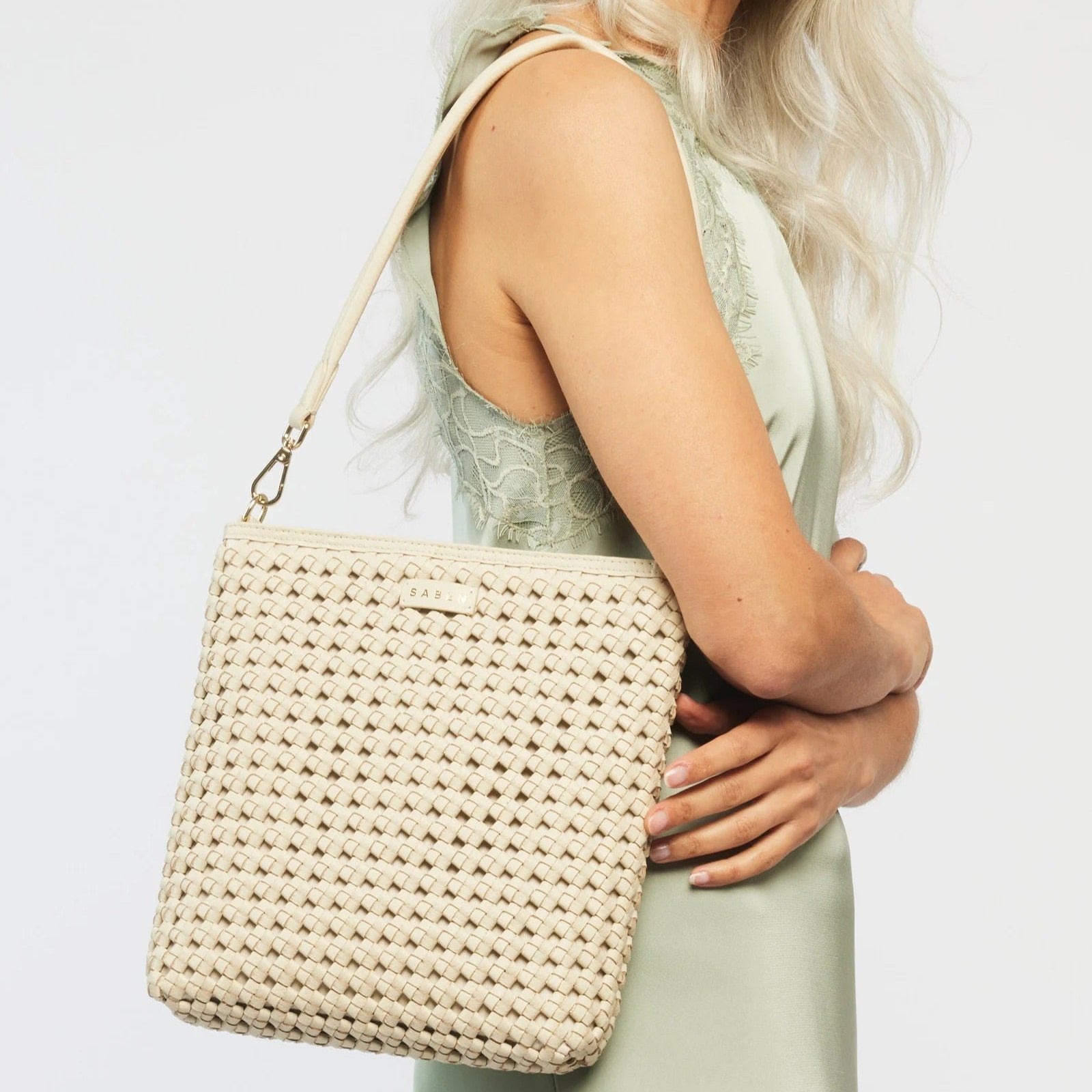 Saben - Claudette Crossbody - Sand Braid