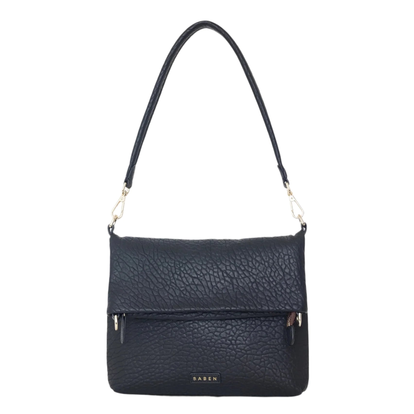 Saben - Daria Shoulder Bag - Black Bubble