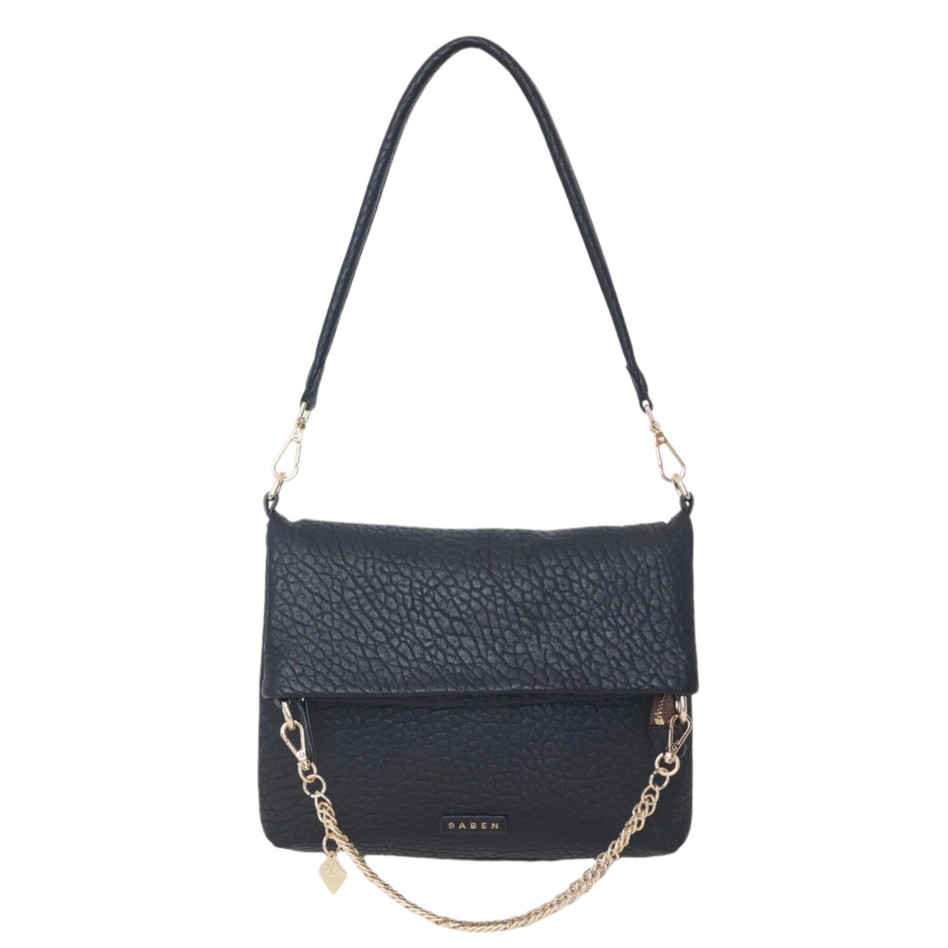 Saben - Daria Shoulder Bag - Black Bubble