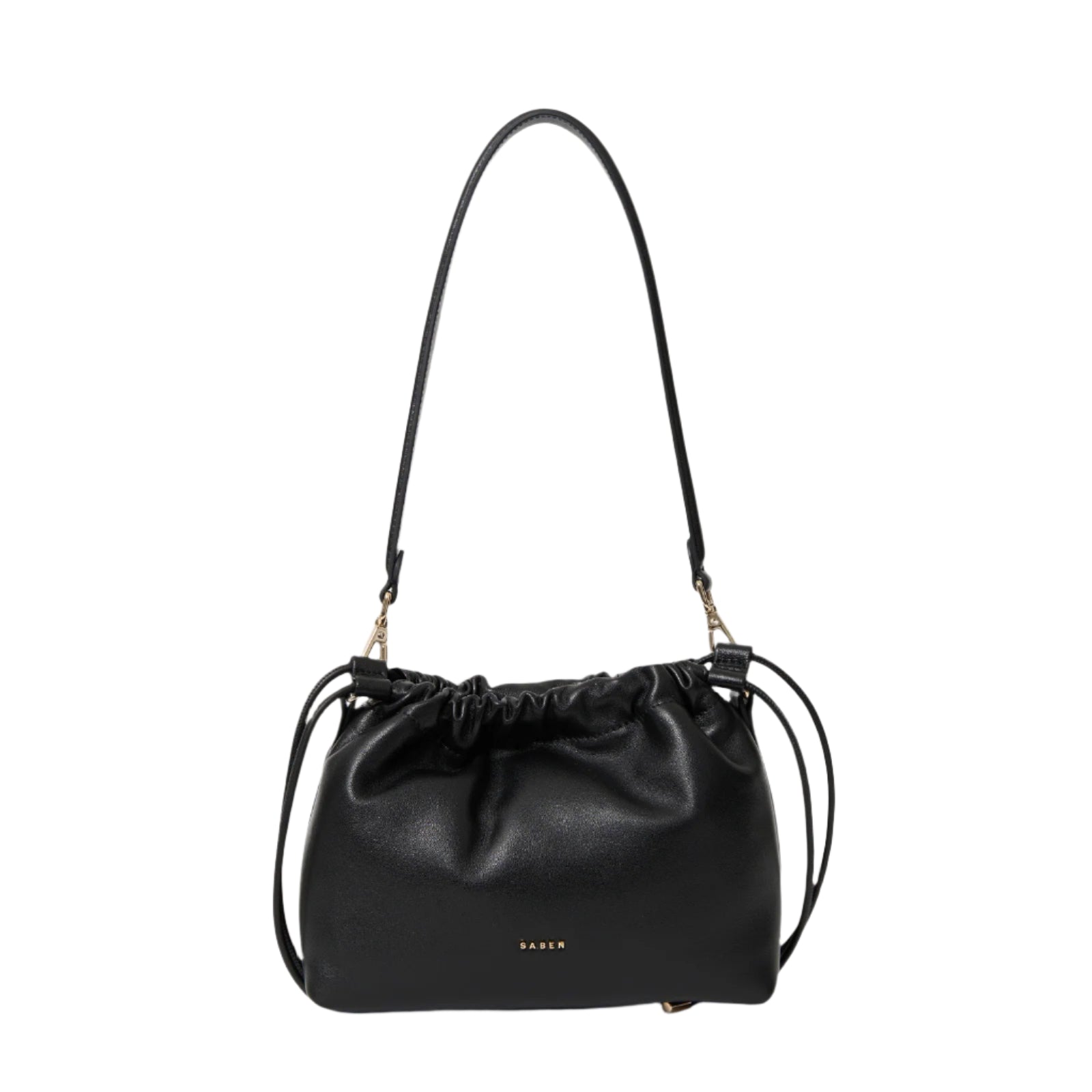 Saben - Elliot Shoulder Bag - Black Softie