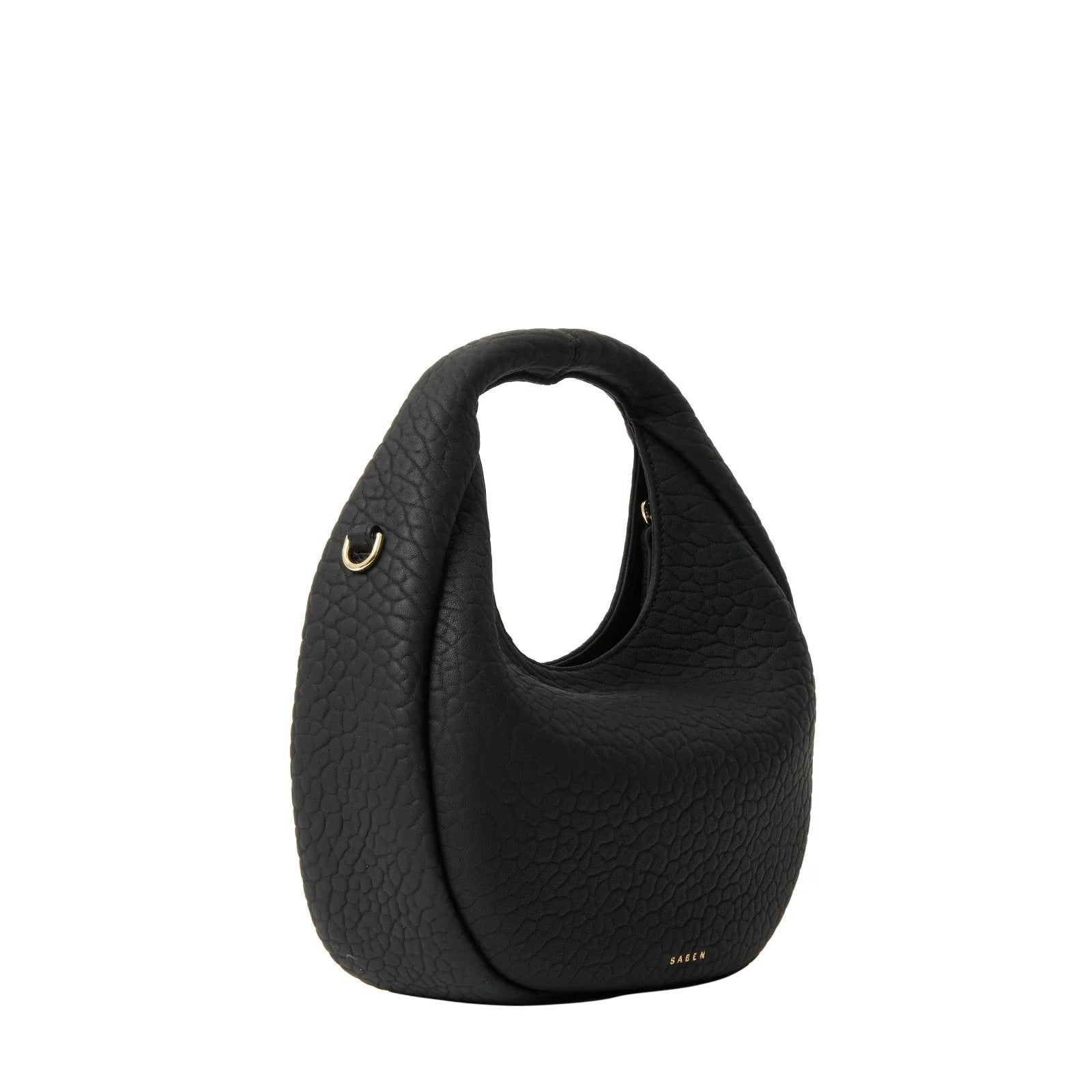 Saben - Halle Mini Bag - Black Bubble