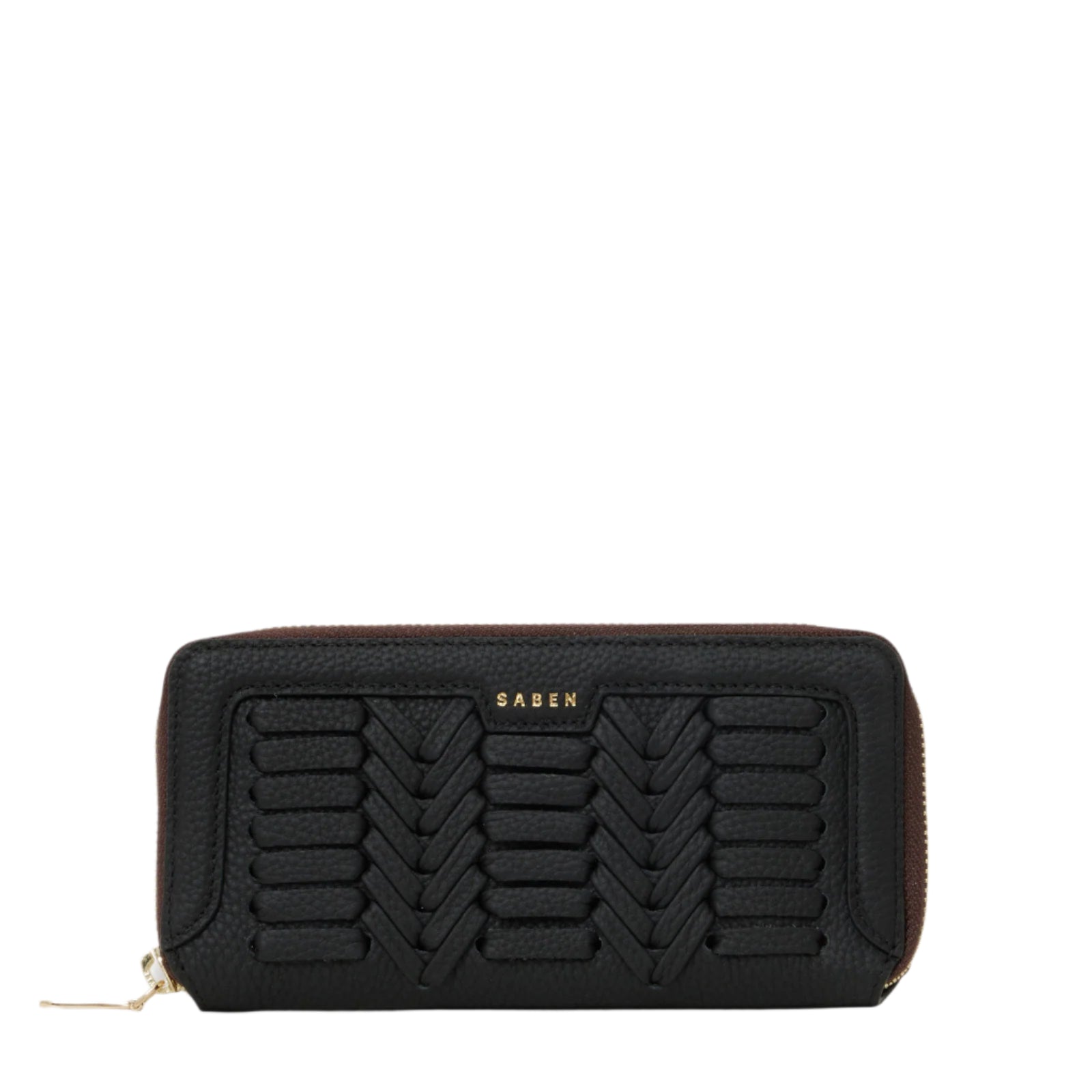 Saben - Lyric Wallet - Black Macro Weave