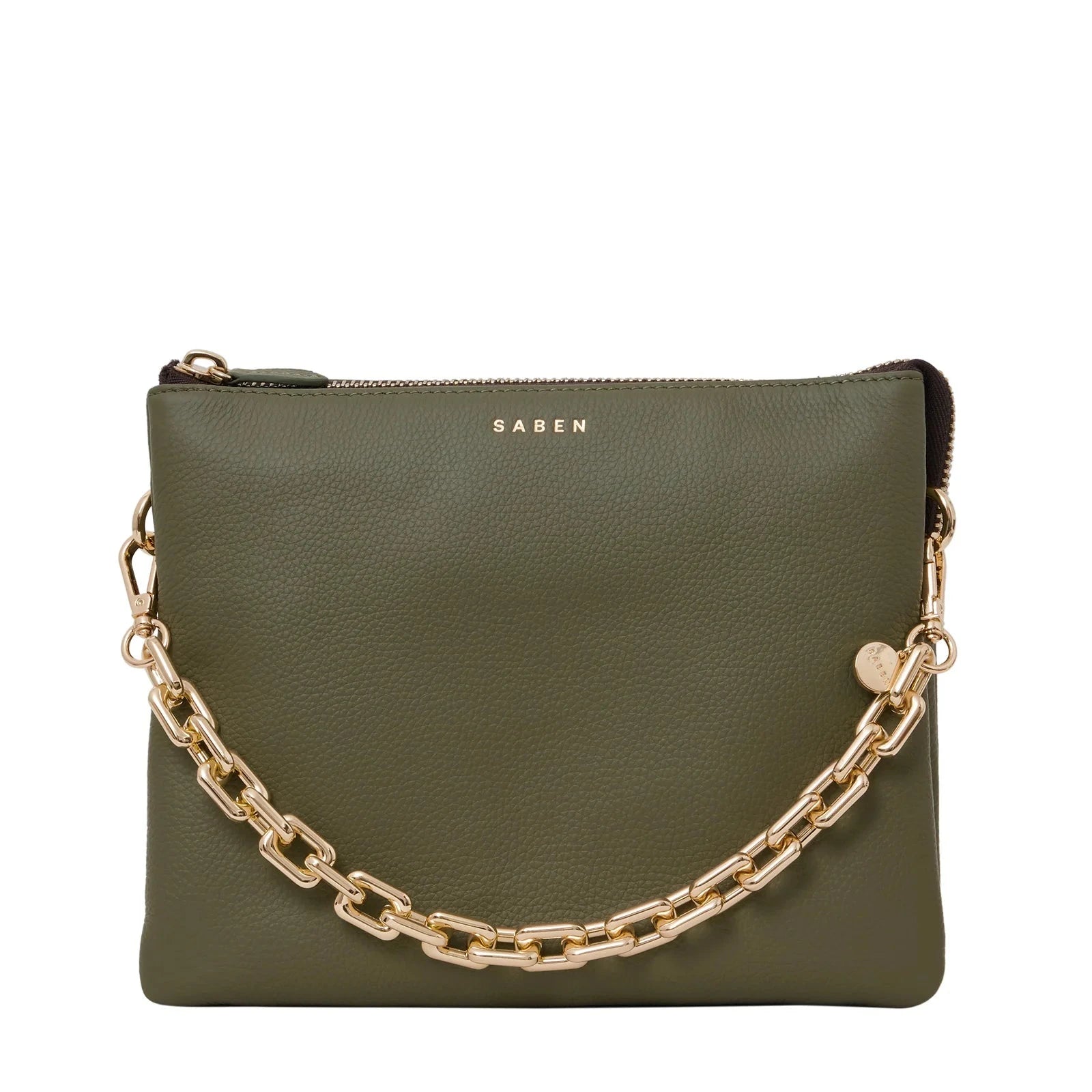 Saben - Matilda Crossbody - Cactus + Chunky Chain