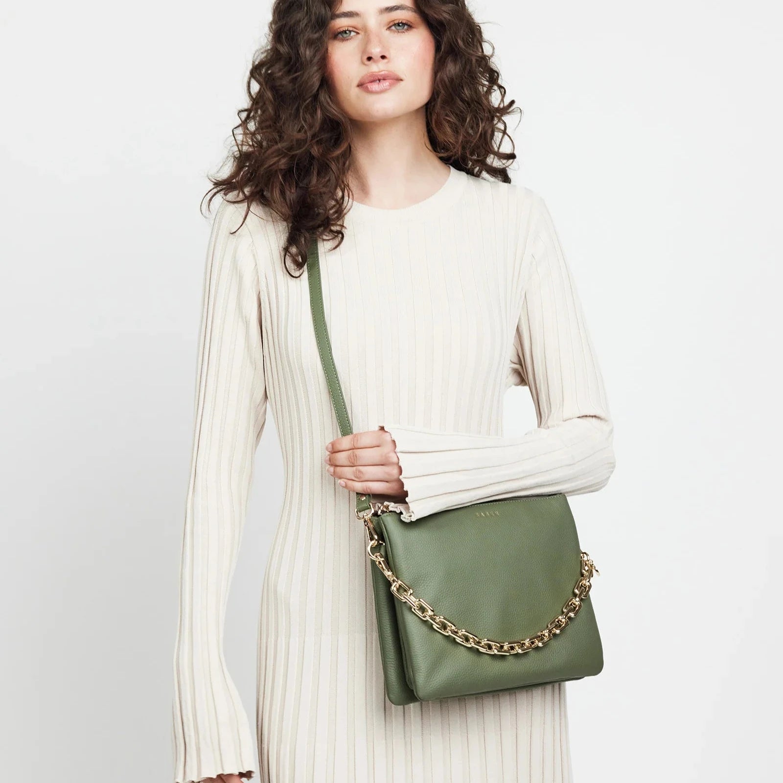 Saben - Matilda Crossbody - Cactus + Chunky Chain