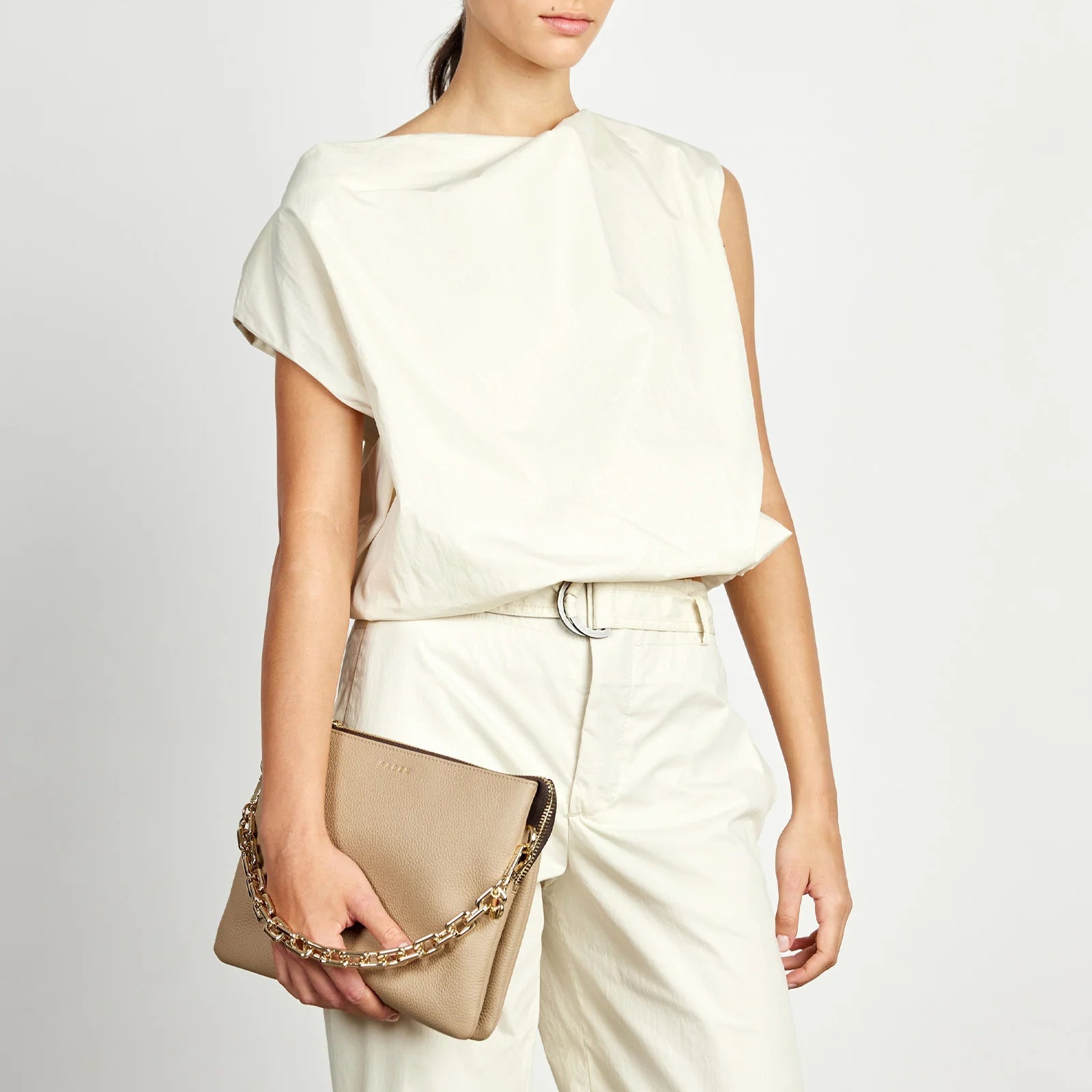 Saben - Matilda Crossbody - Tea + Chunky Chain