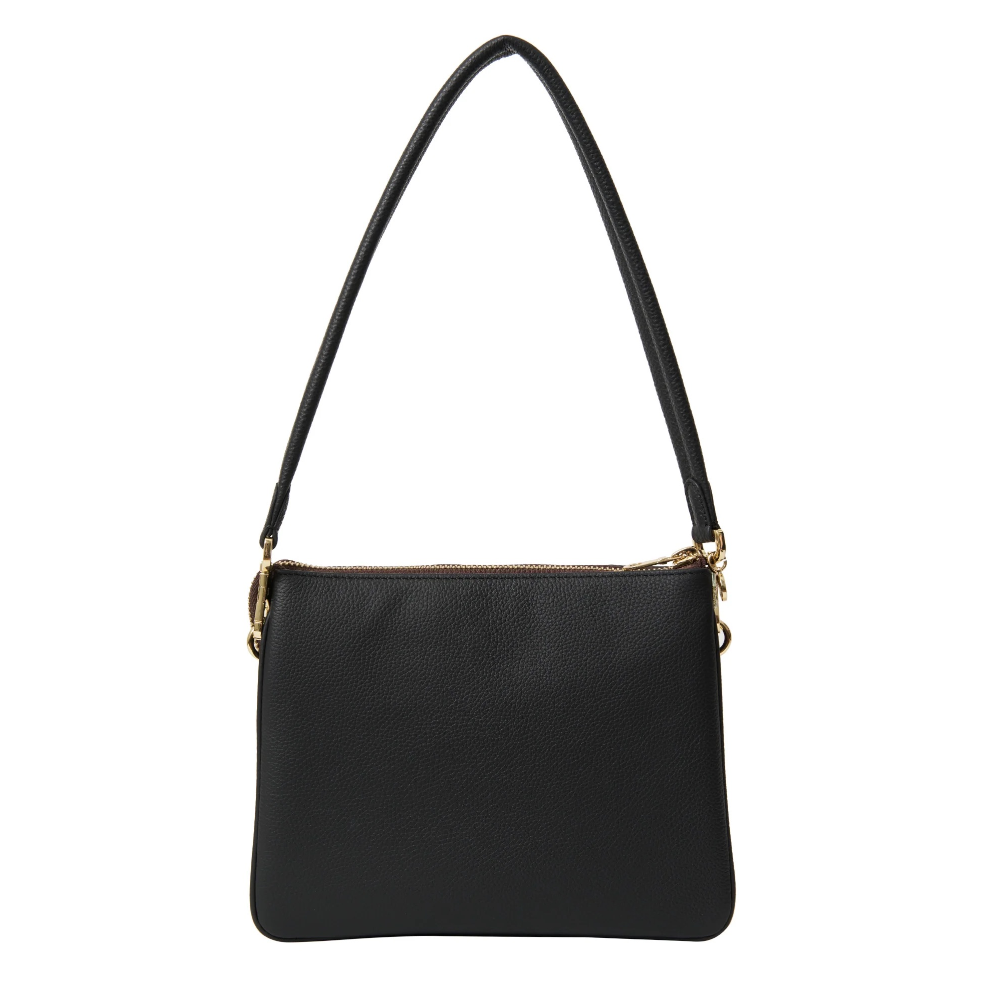 Saben - Matilda Shoulder Bag - Black Woven