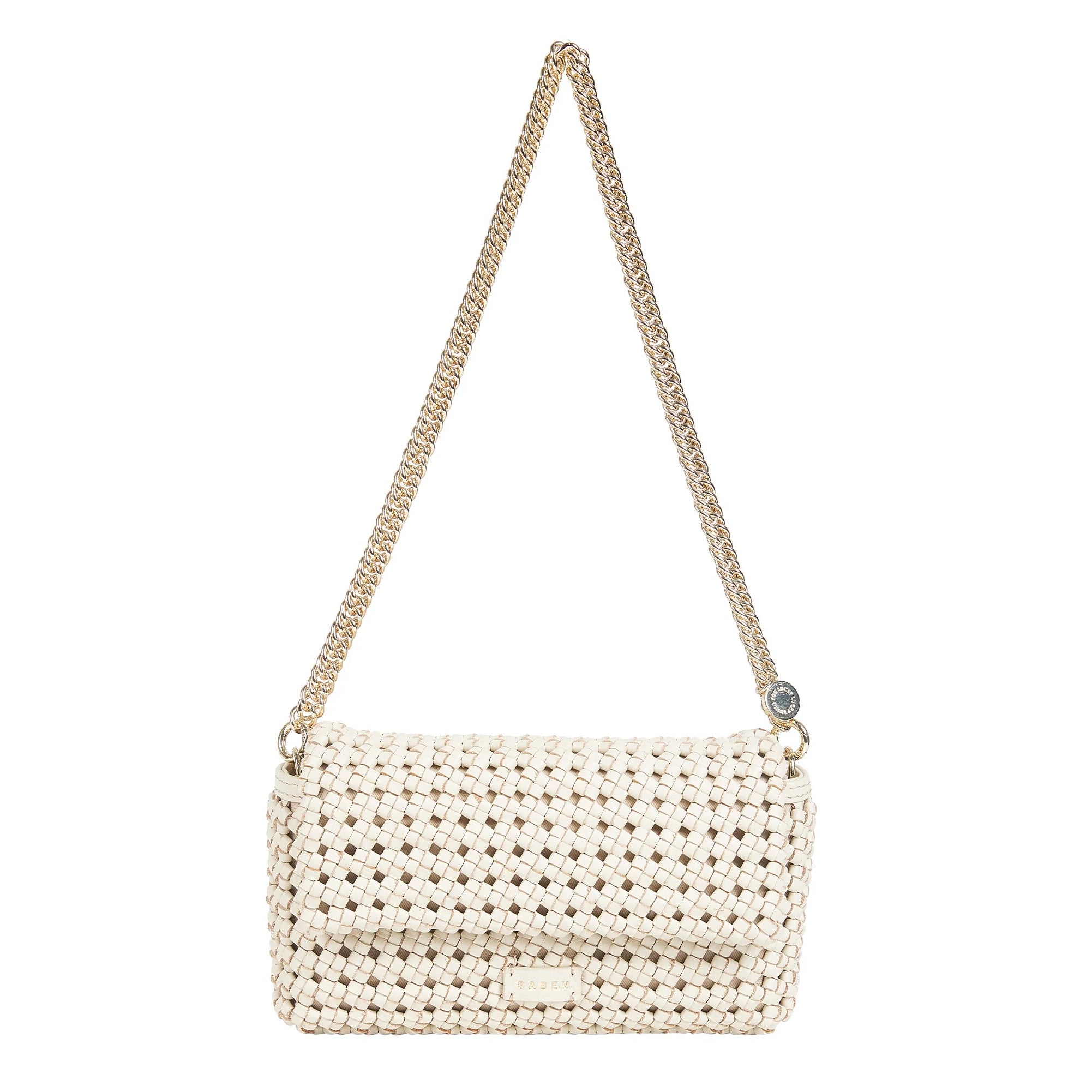 Saben - Milla Shoulder Bag - Sand Fine Braid