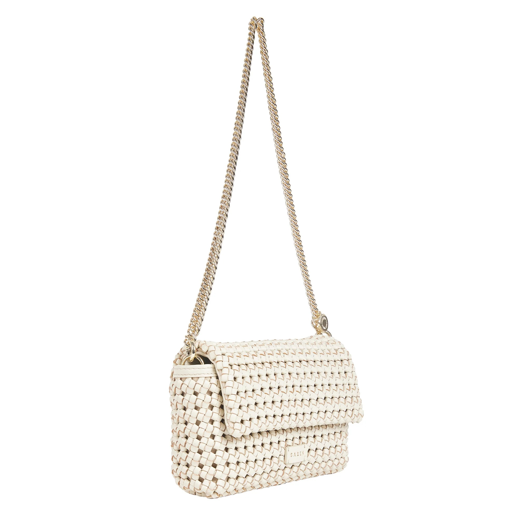 Saben - Milla Shoulder Bag - Sand Fine Braid