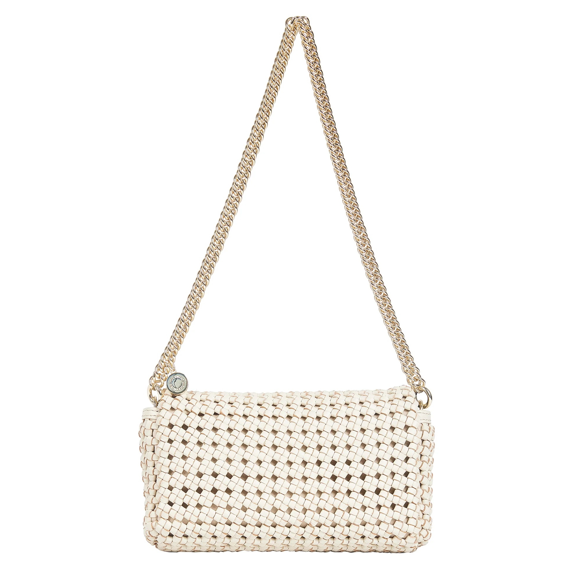 Saben - Milla Shoulder Bag - Sand Fine Braid