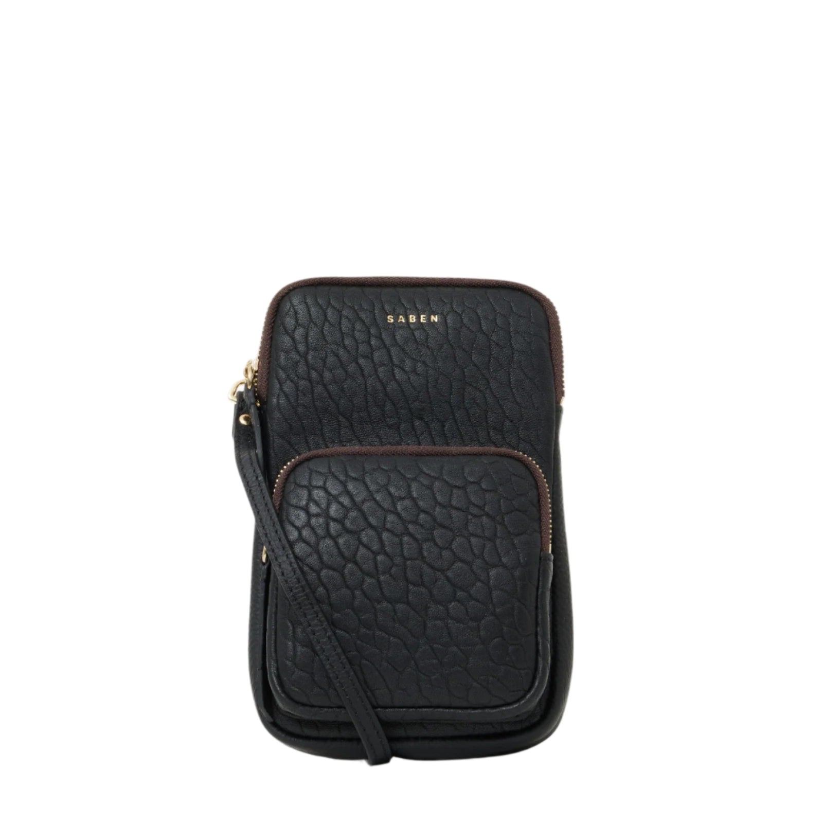 Saben - Nikko Phone Sling - Black Bubble