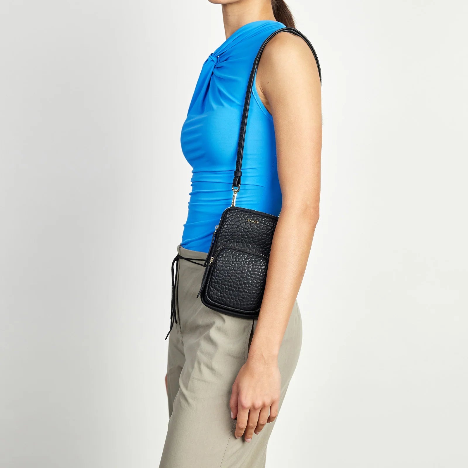 Saben - Nikko Phone Sling - Black Bubble