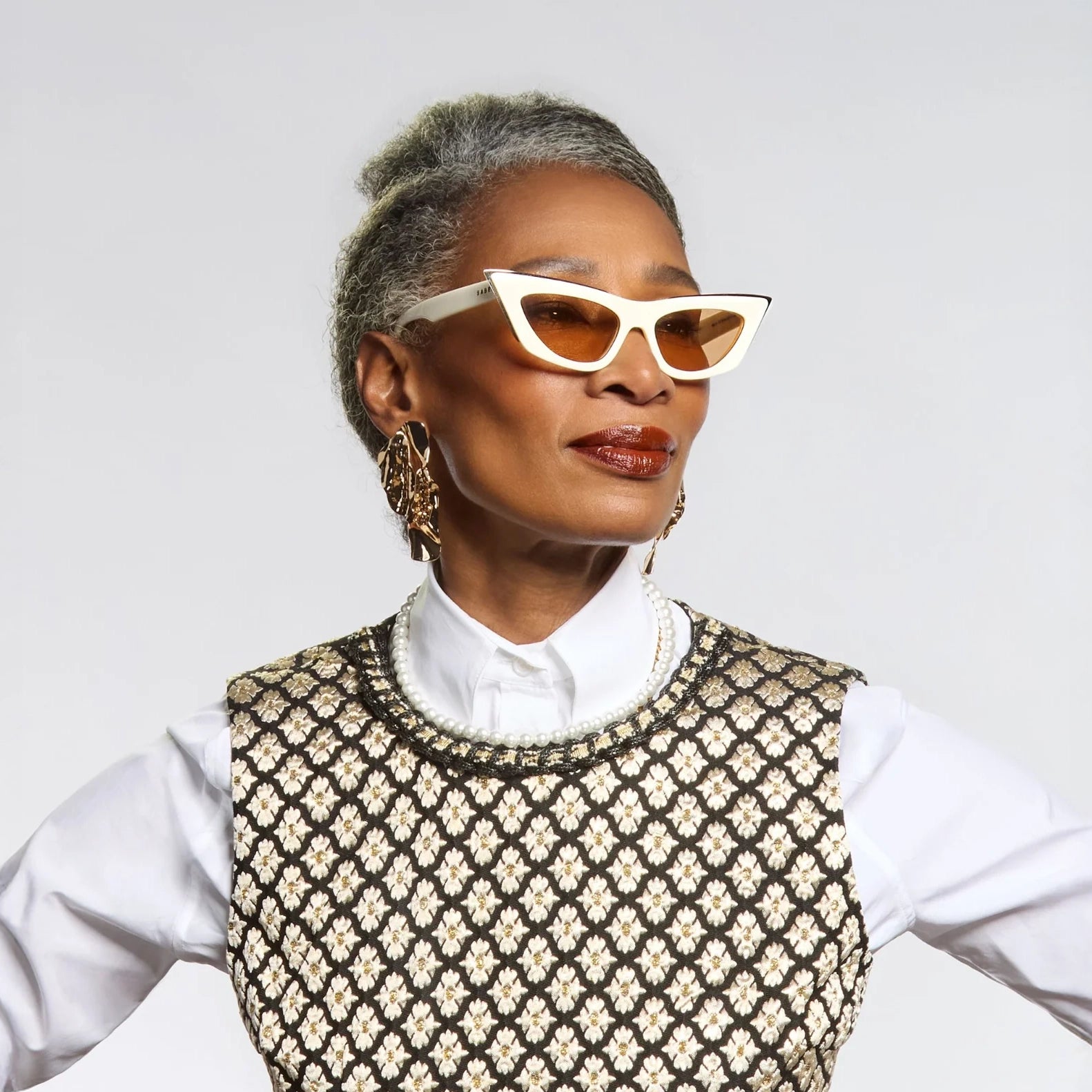 Saben - Peyton Sunglasses - Off White