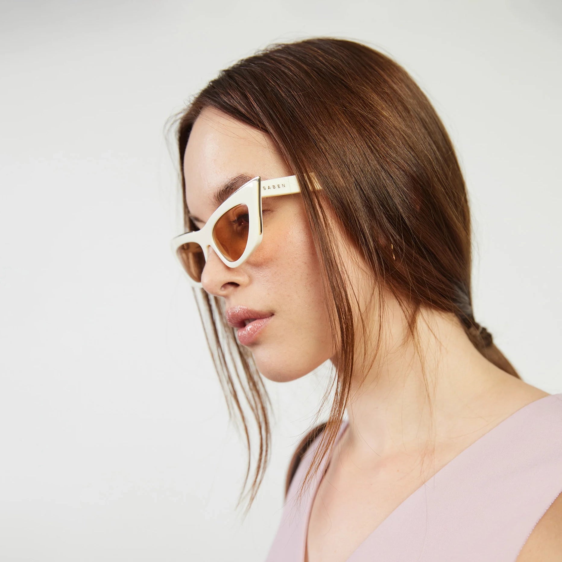 Saben - Peyton Sunglasses - Off White