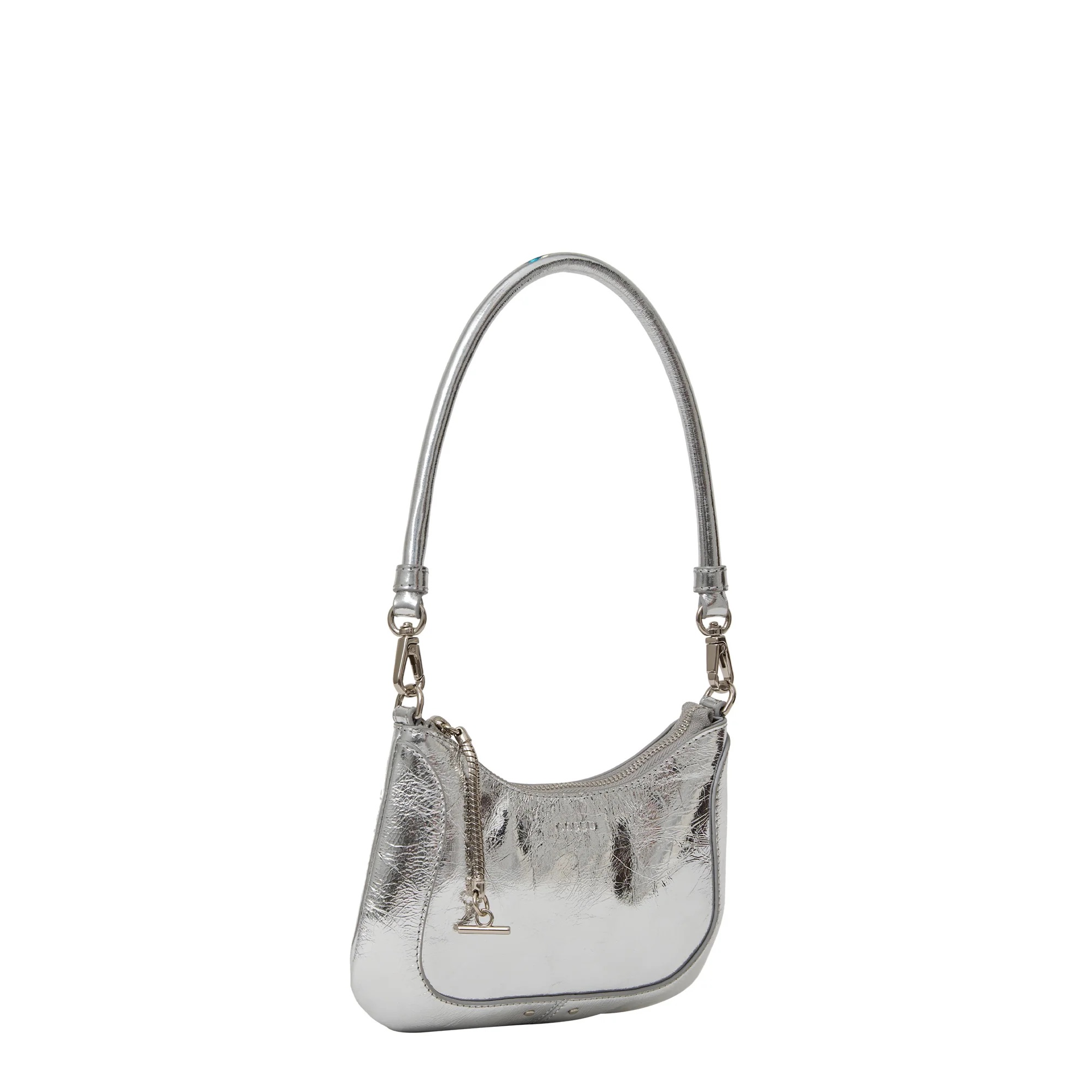 Saben - Sammie Mini Bag - Silver Crinkle