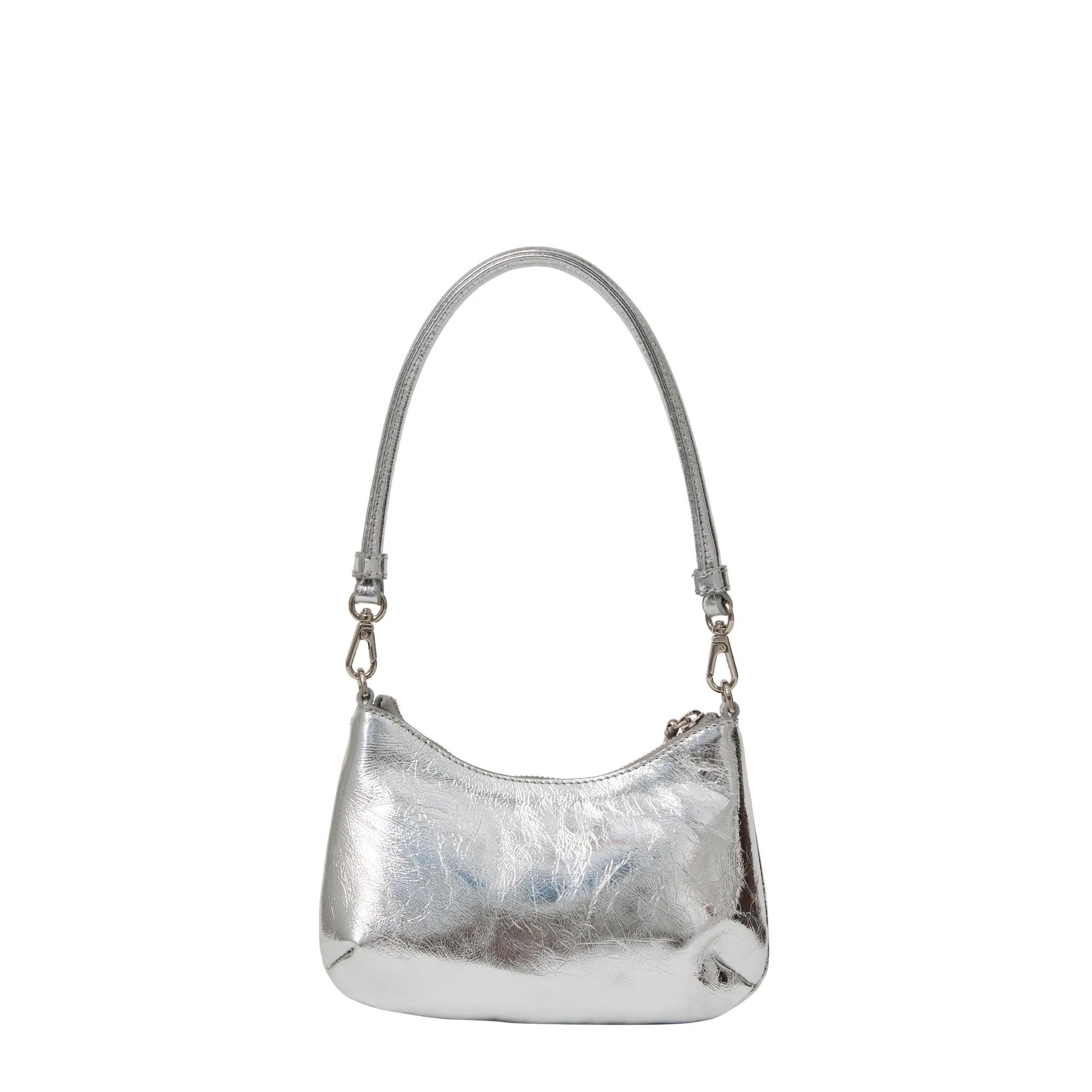 Saben - Sammie Mini Bag - Silver Crinkle