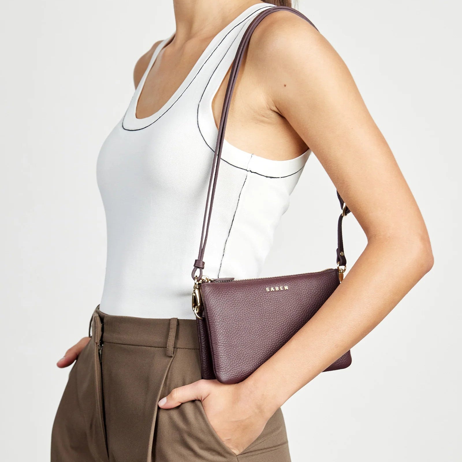 Saben - Tilly Crossbody - Merlot