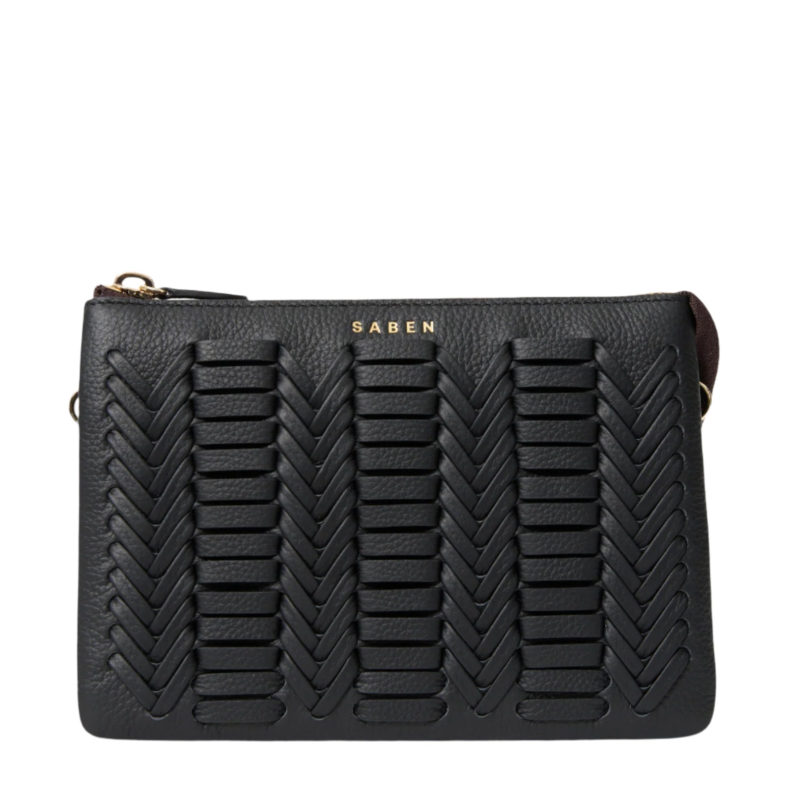 Saben - Tilly's Big Sis Crossbody - Black Chevron