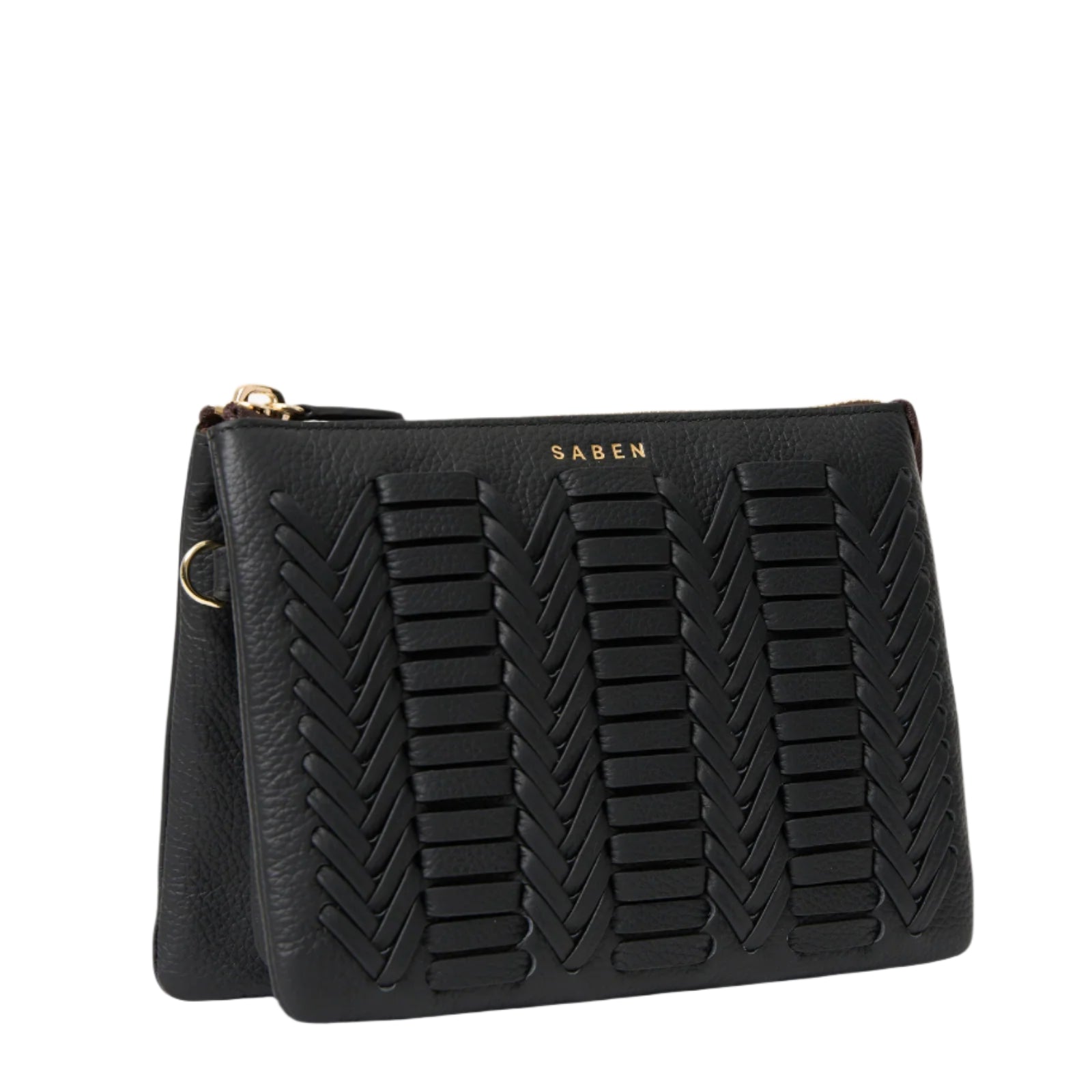 Saben - Tilly's Big Sis Crossbody - Black Chevron