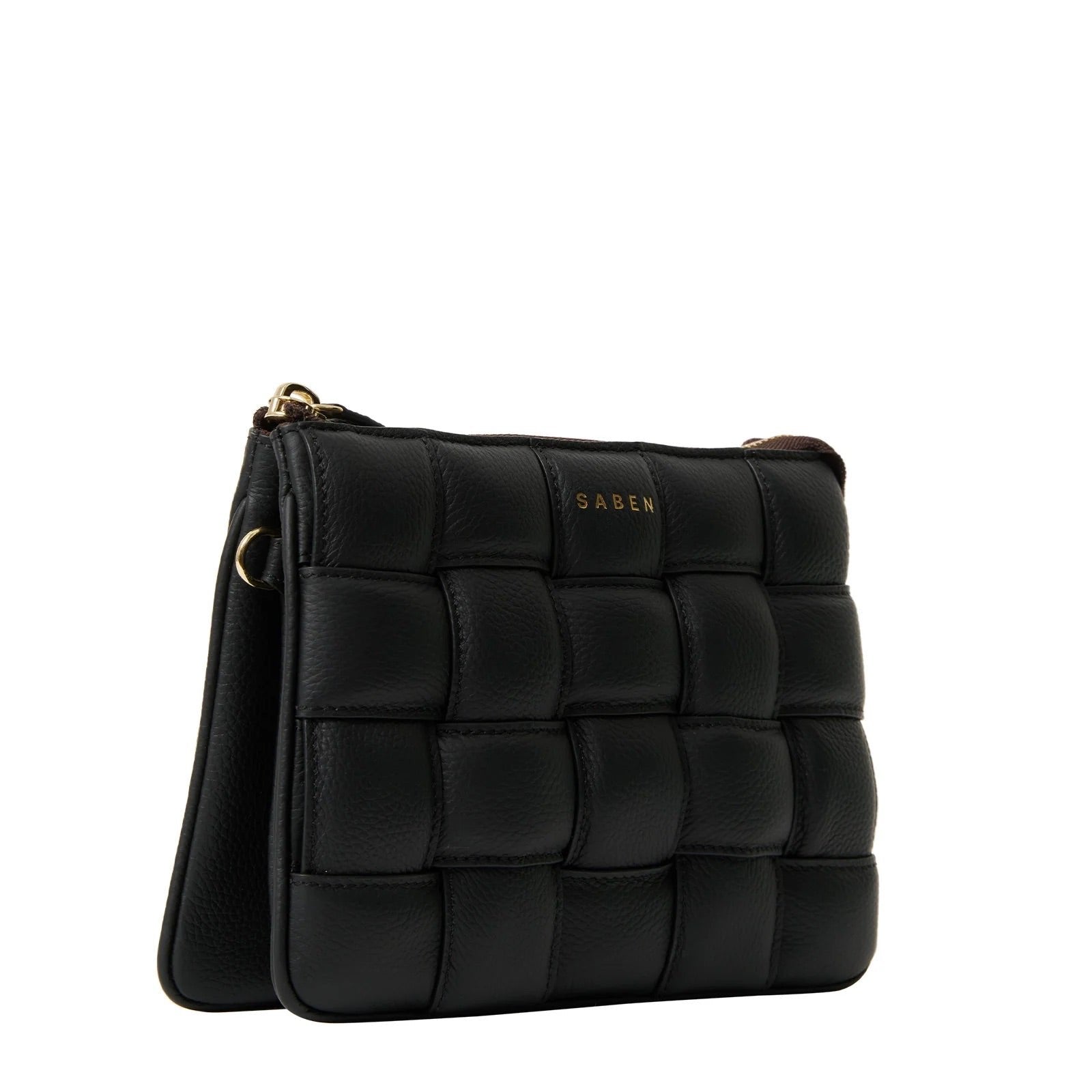 Saben - Tilly's Big Sis Crossbody - Black Woven