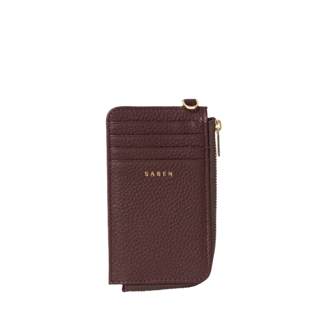 Saben - Winona Card Holder - Merlot