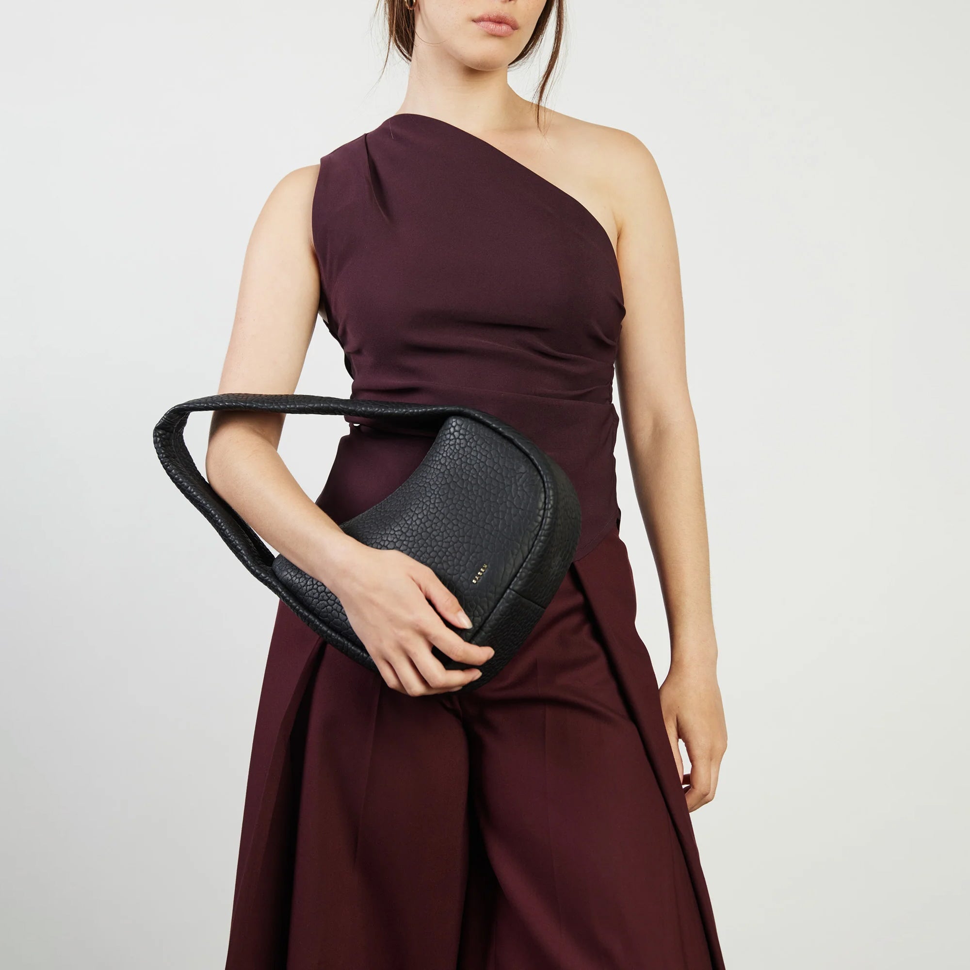 Saben - Harper Shoulder Bag - Black Bubble