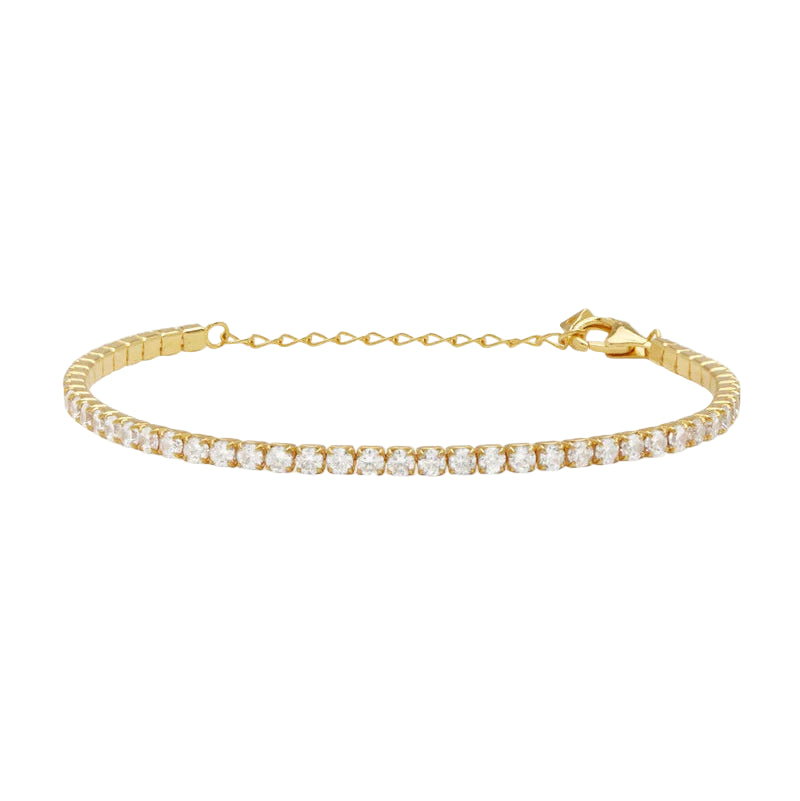 Saint Valentine - Aspen Tennis Bracelet - Gold