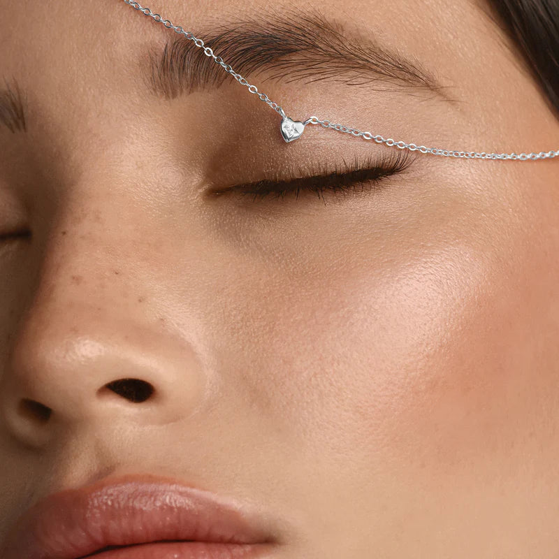 Saint Valentine - Mini Heart Necklace - Silver