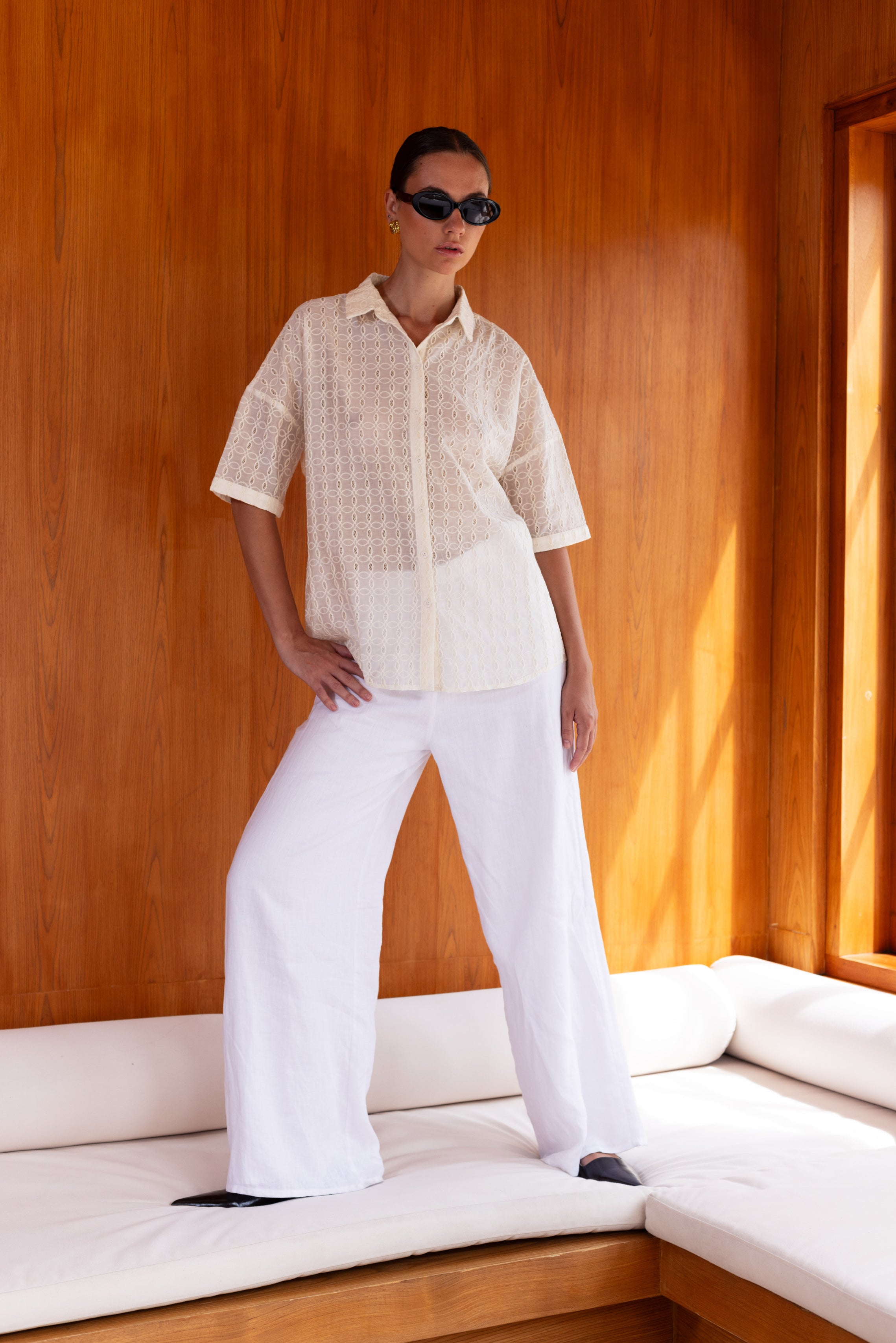 Santiago Shirt - Ivory