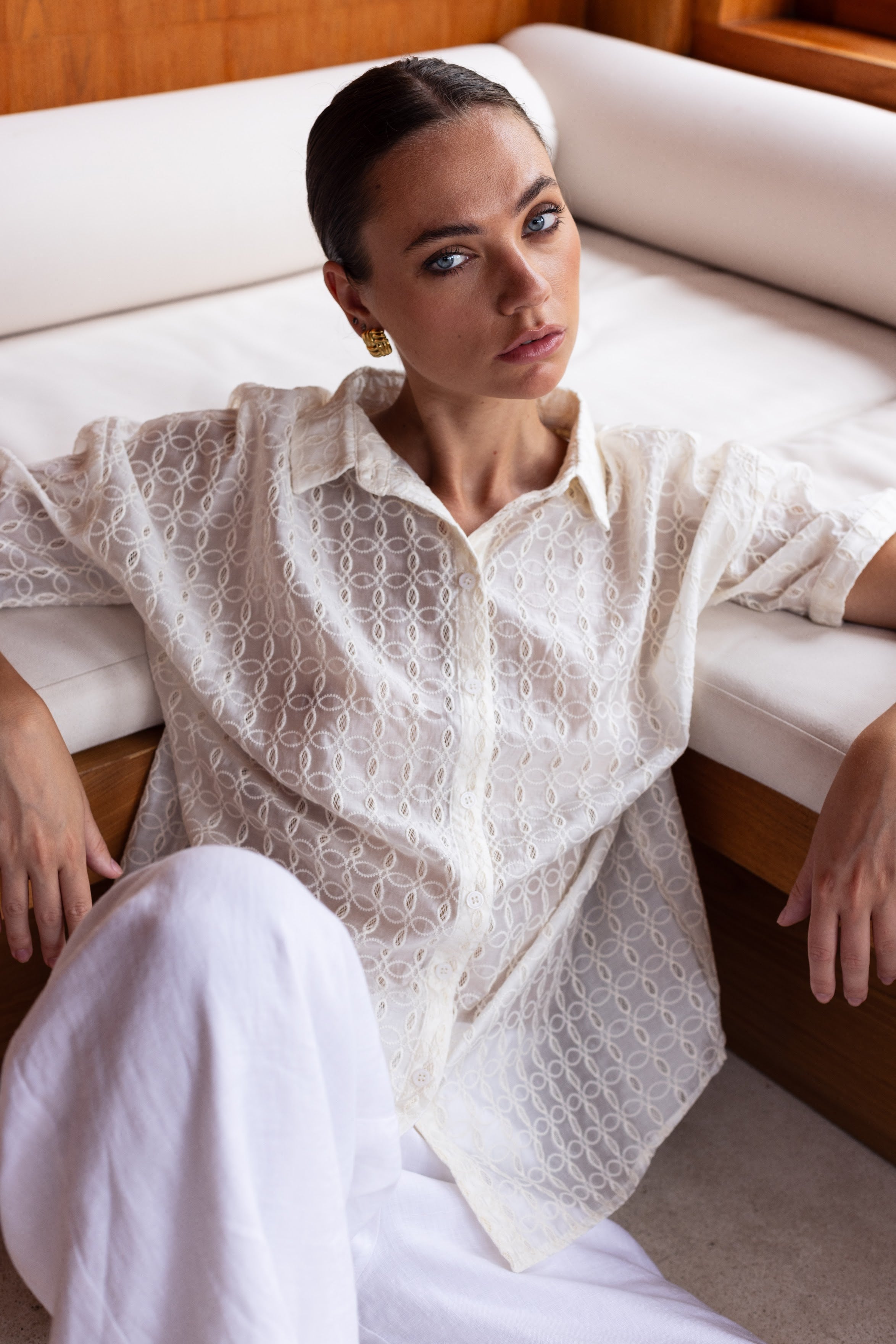 Santiago Shirt - Ivory