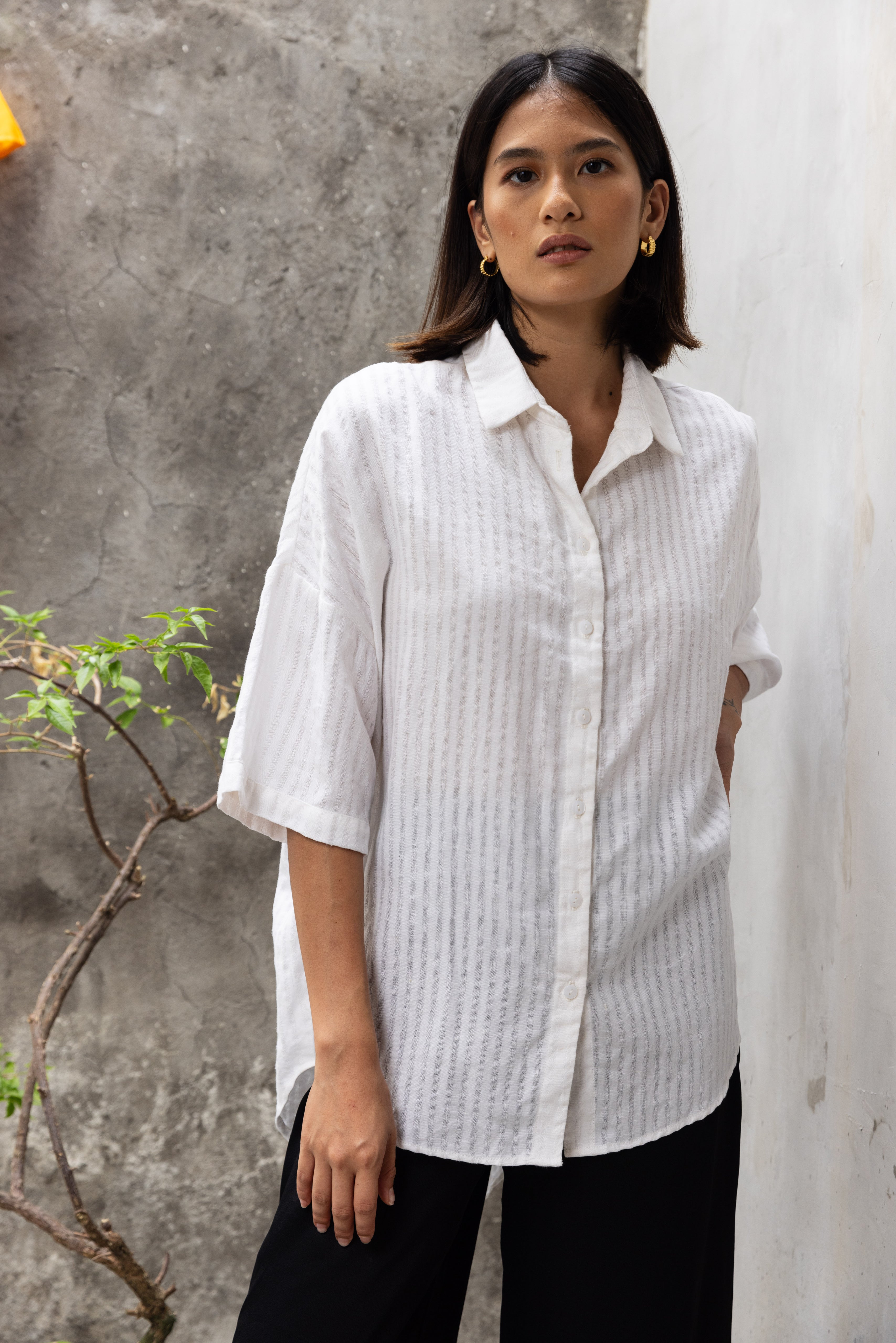 Santiago Shirt - White