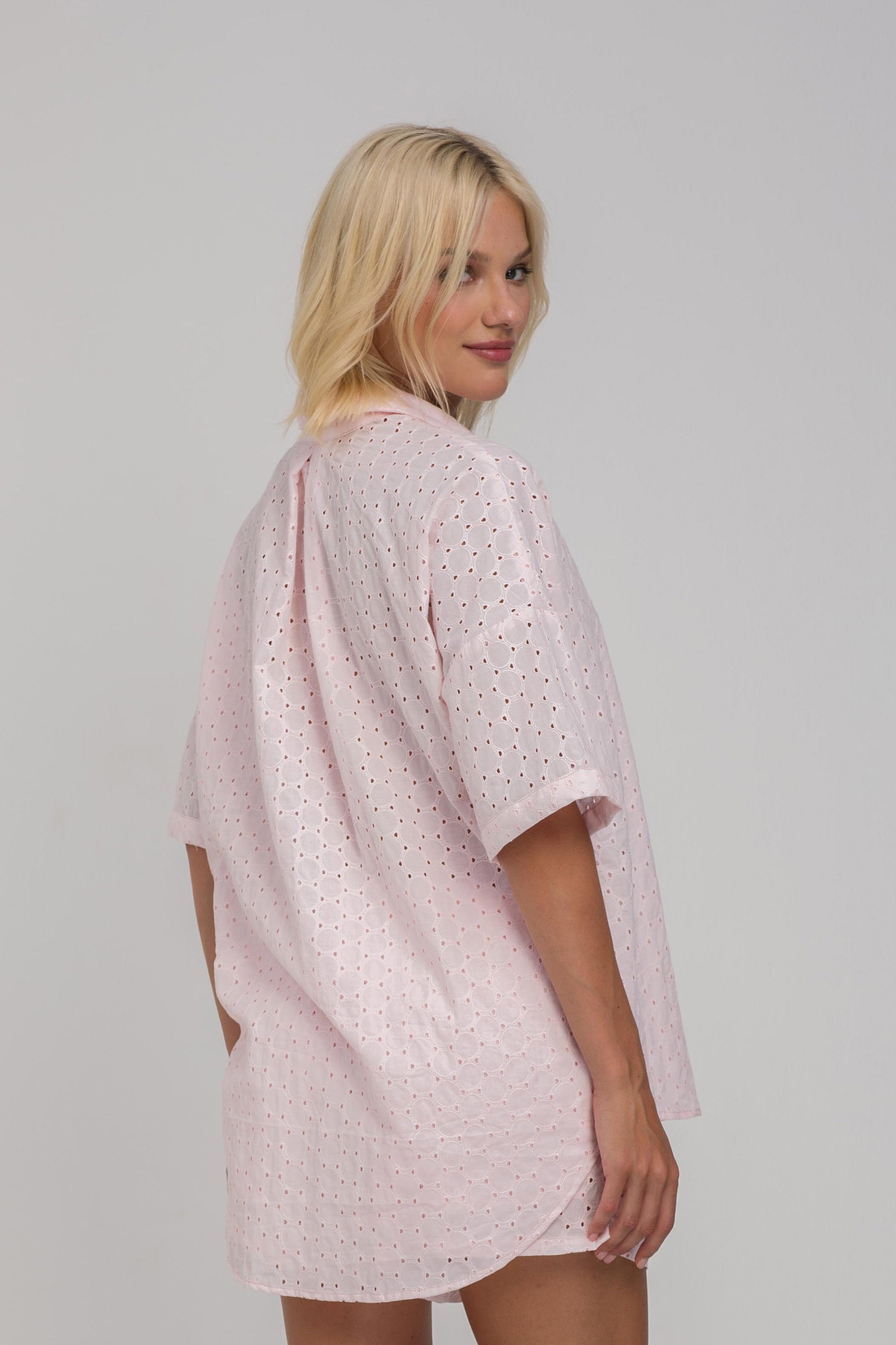 Santiago Shirt -  Light Pink