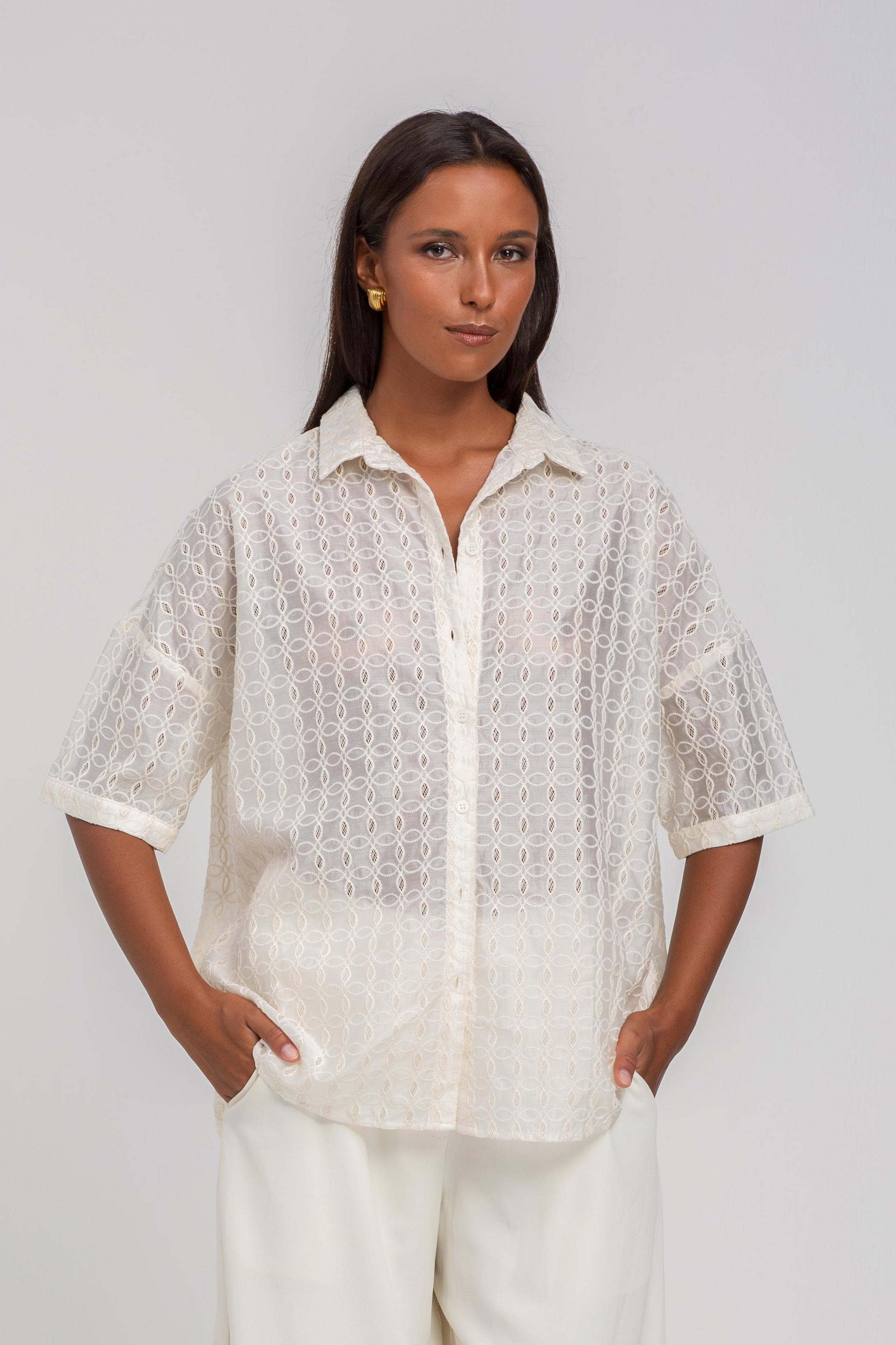 Santiago Shirt - Ivory