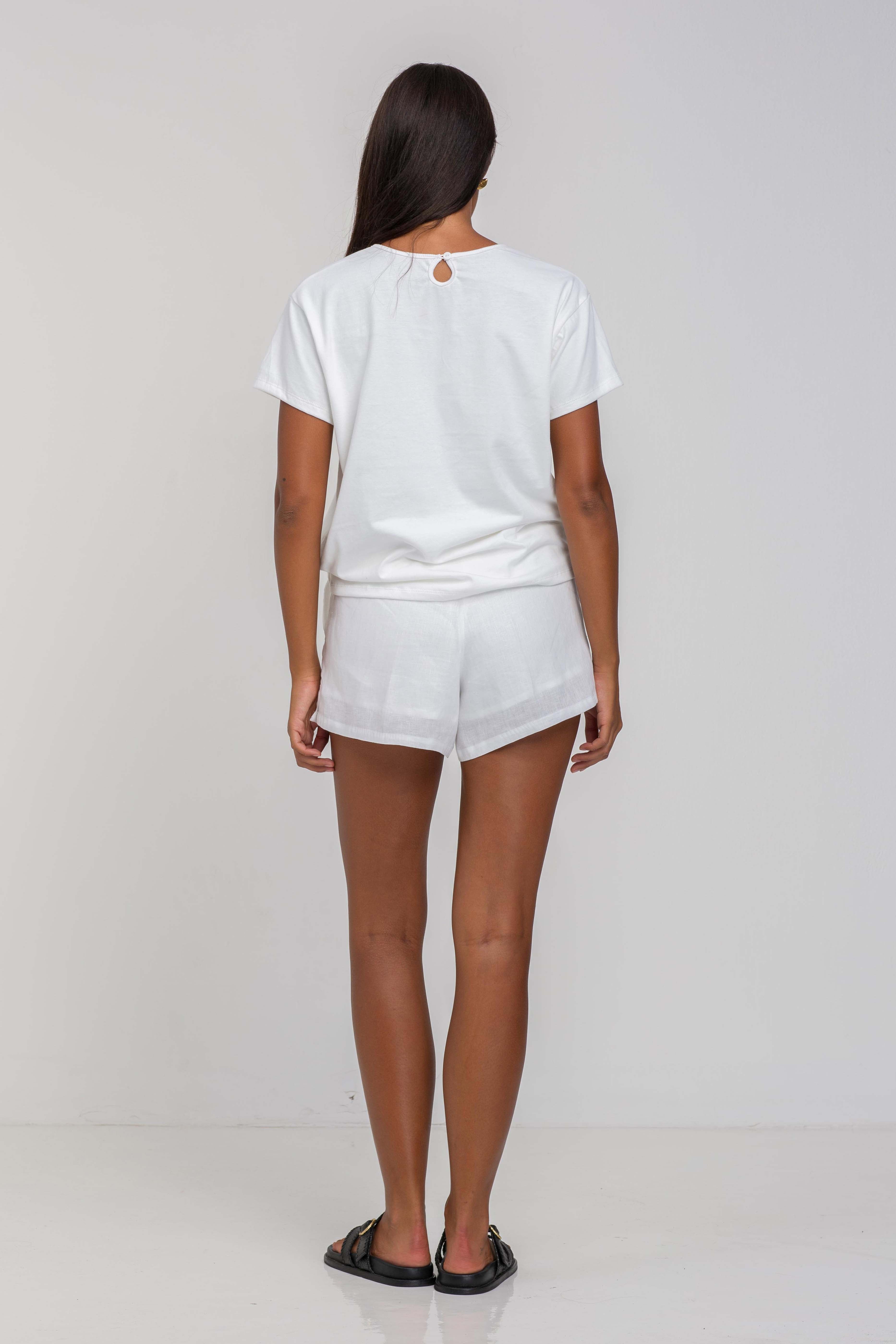 Luca Short -  White