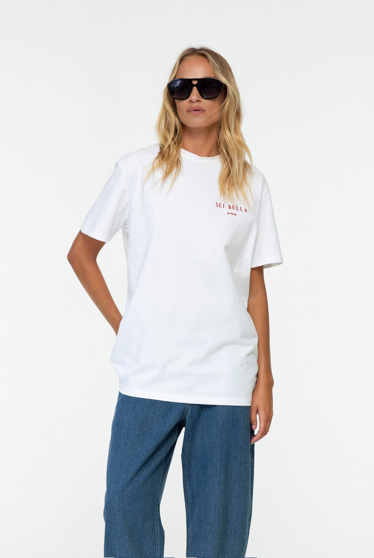 Be Her Tee | White | Sei Bella by BLAK | PRE-ORDER