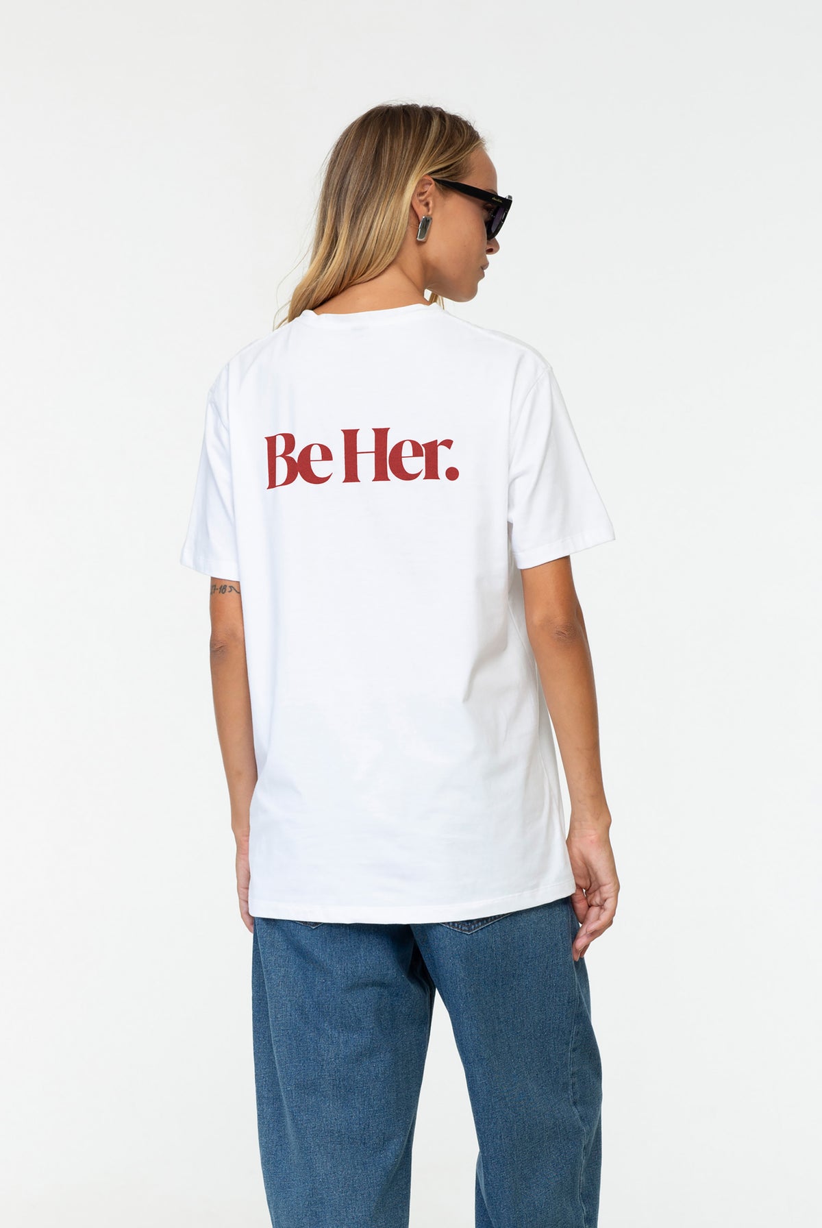Be Her Tee | White | Sei Bella by BLAK | PRE-ORDER