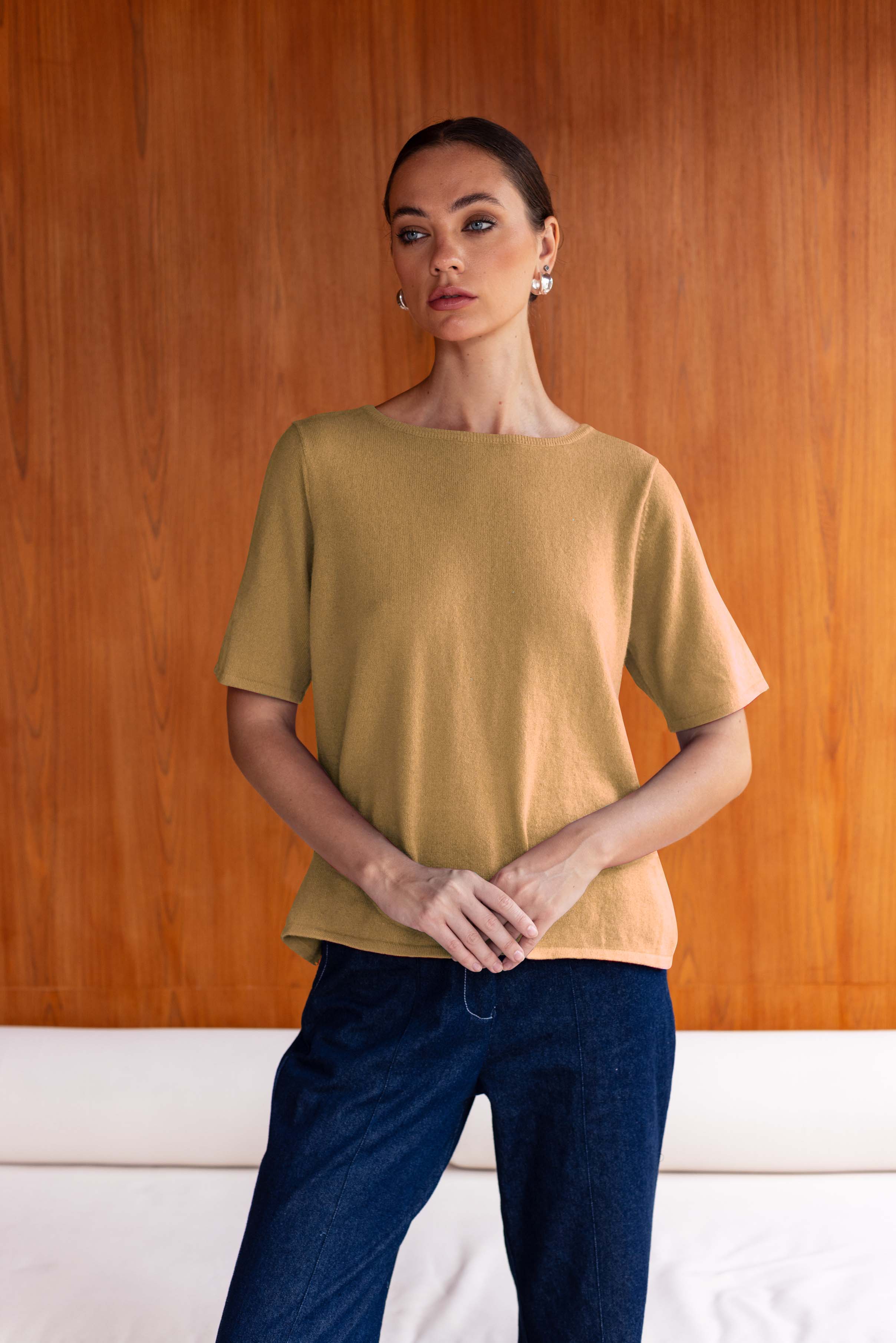 Serenity Tee - Camel