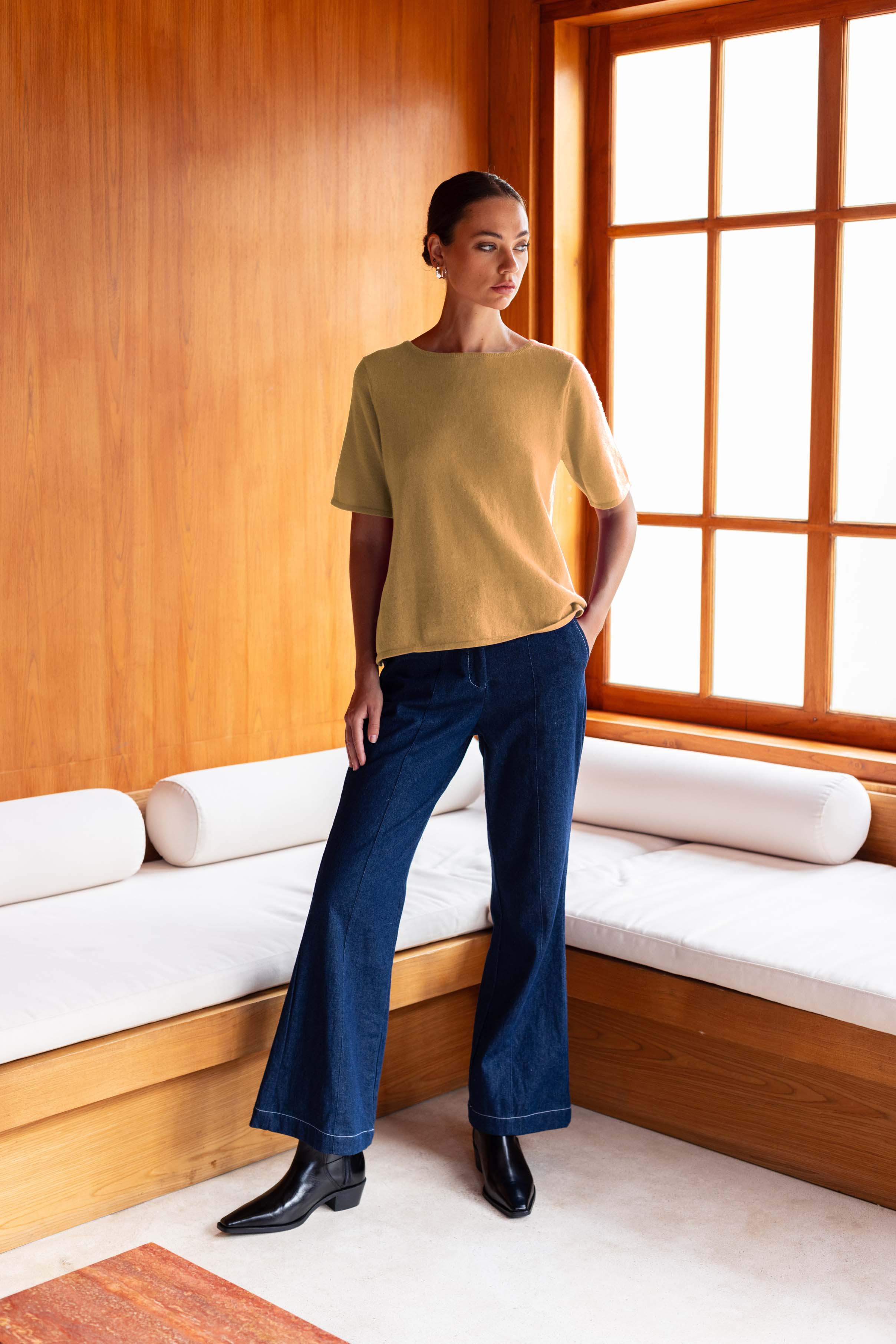 Serenity Tee - Camel