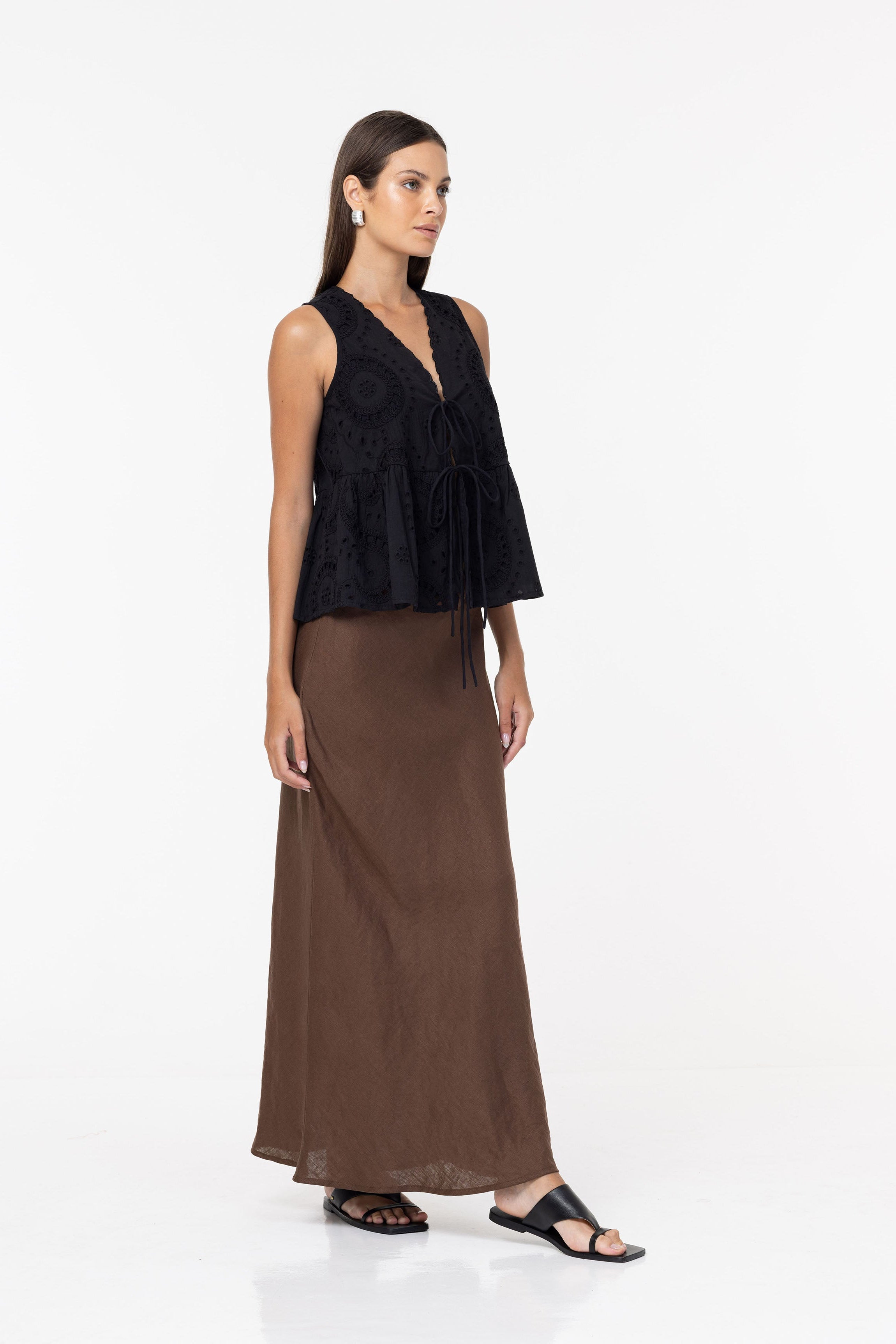 Saturday Skirt - Chocolate