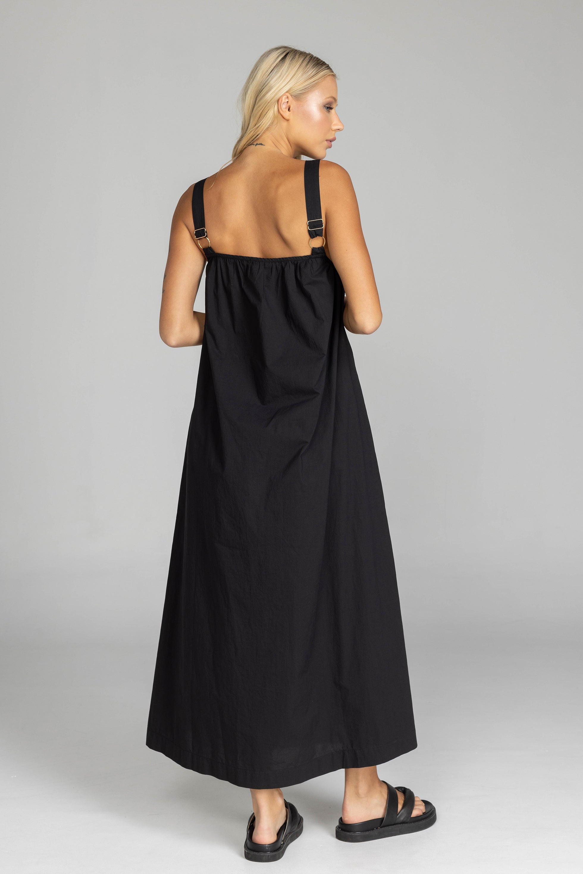 Soft Goodbyes Dress - Black