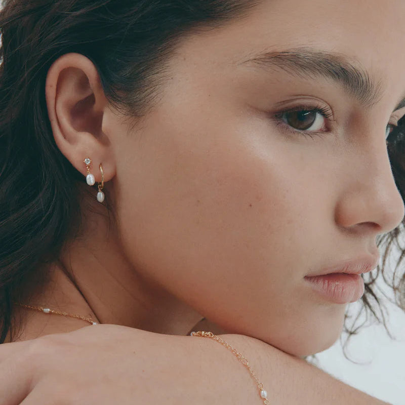 Saint Valentine - Aspen Mini Drop Earrings - Gold