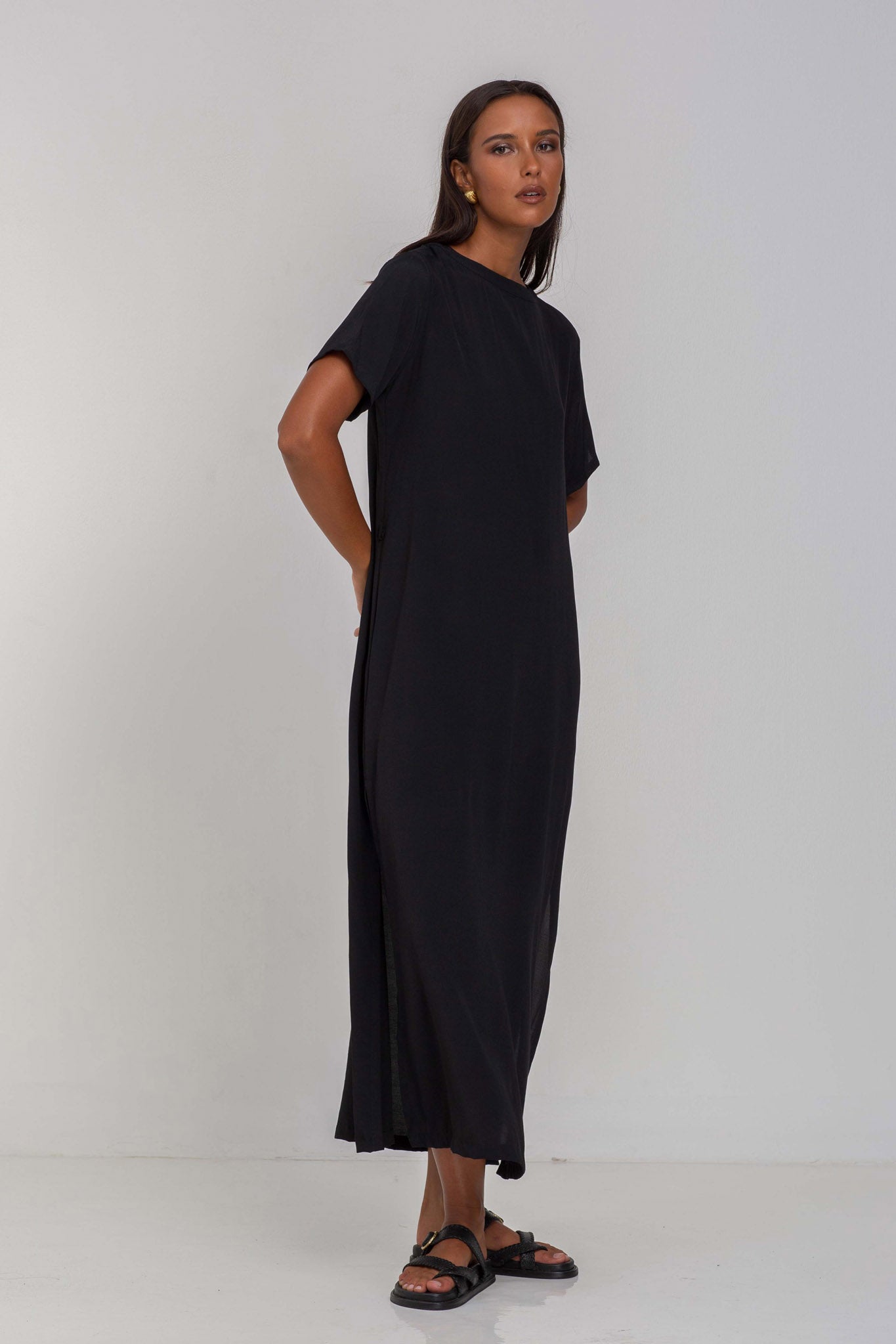 Spoken In Silence Dress - Black