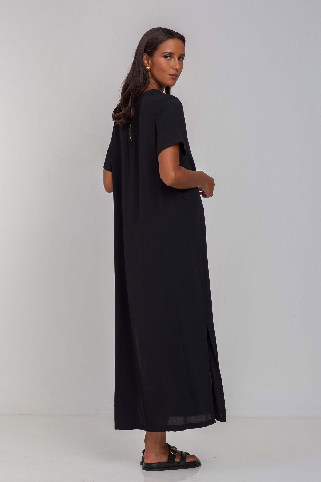 Spoken In Silence Dress - Black