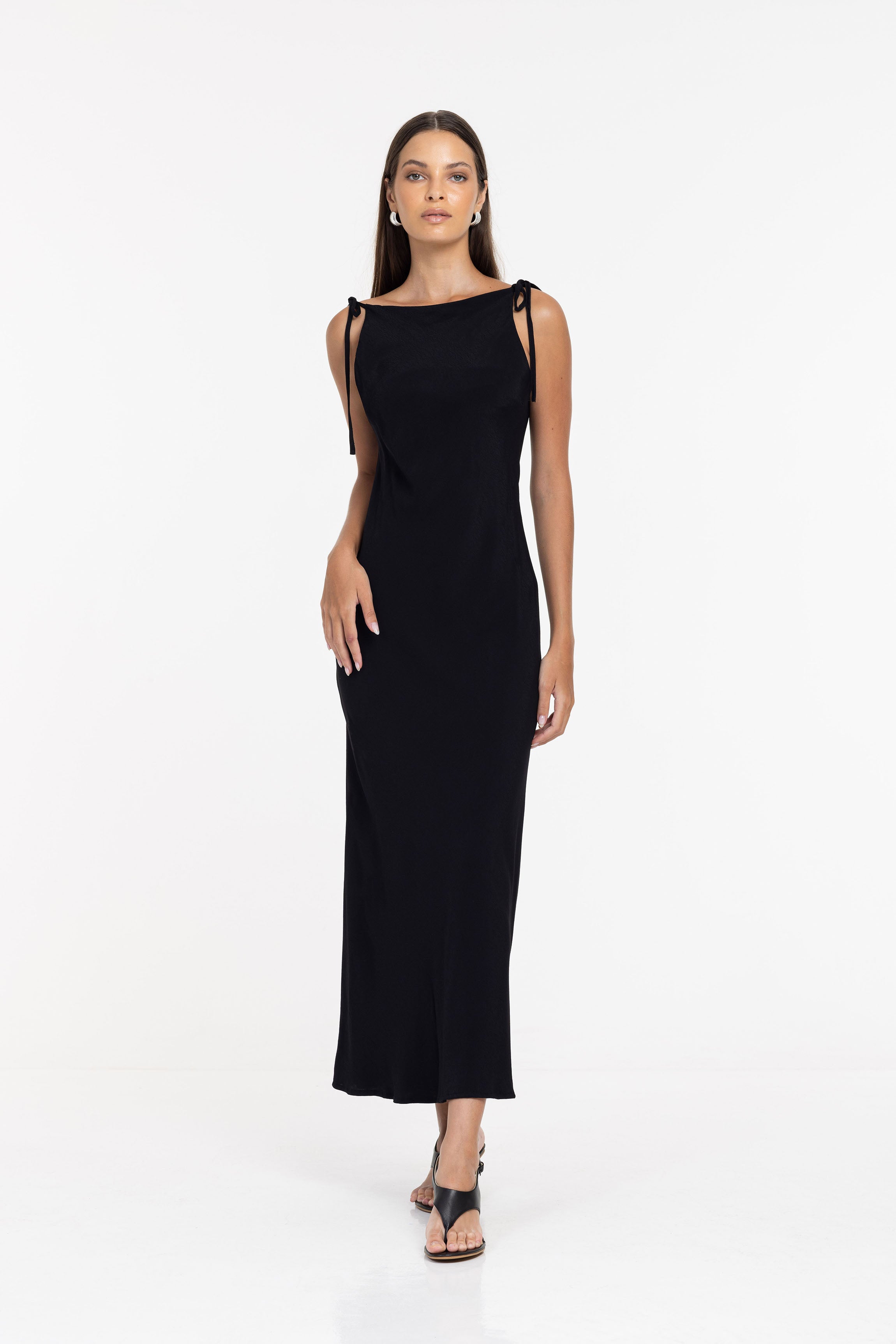 Still Falling Dress - Black