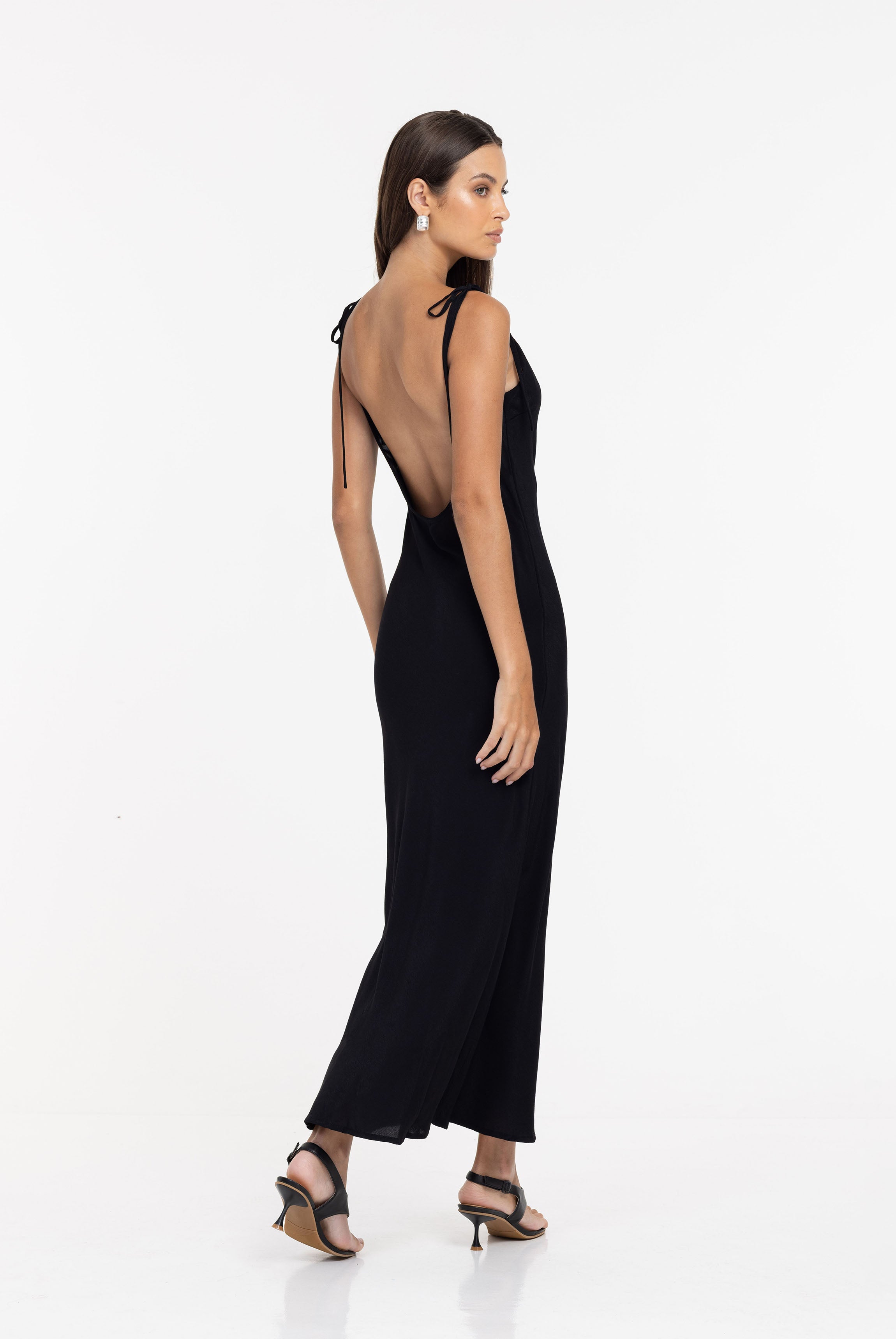 Still Falling Dress - Black