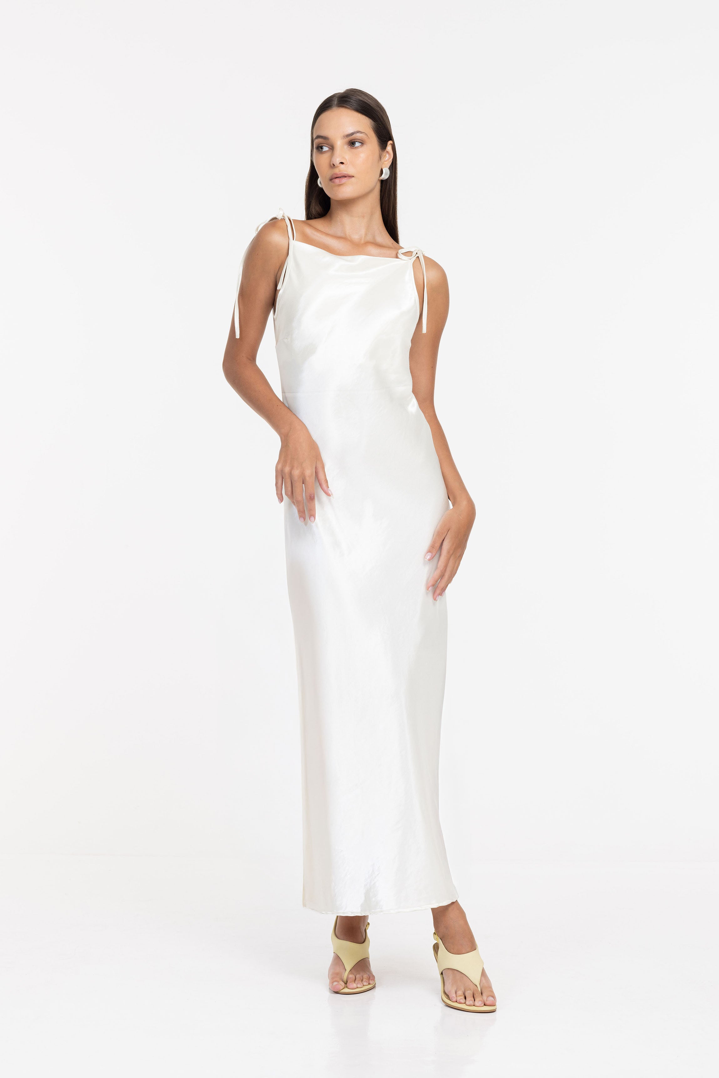 Still Falling Dress - Pearl