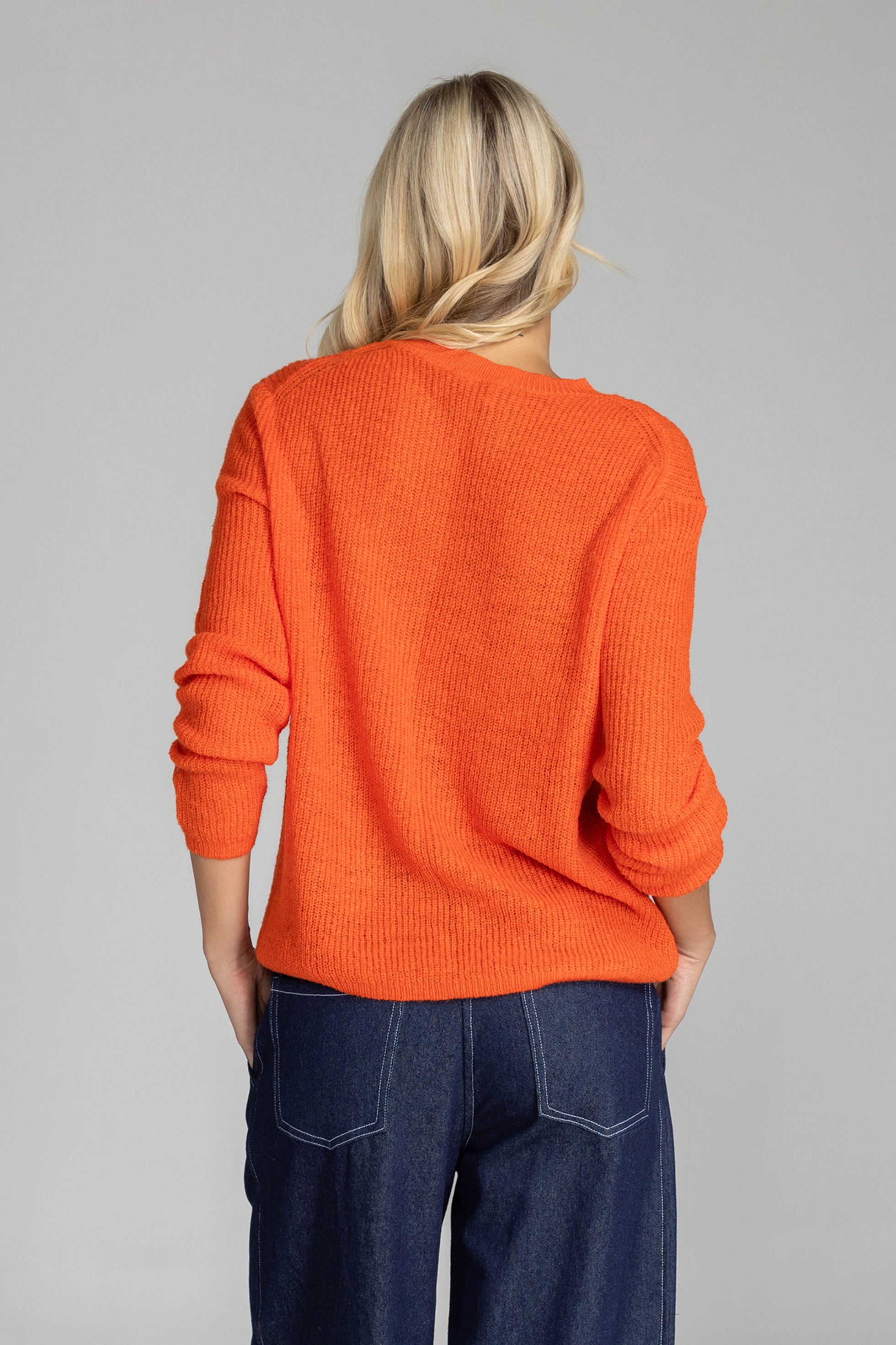 Strength Of Your Heart Jumper - Orange