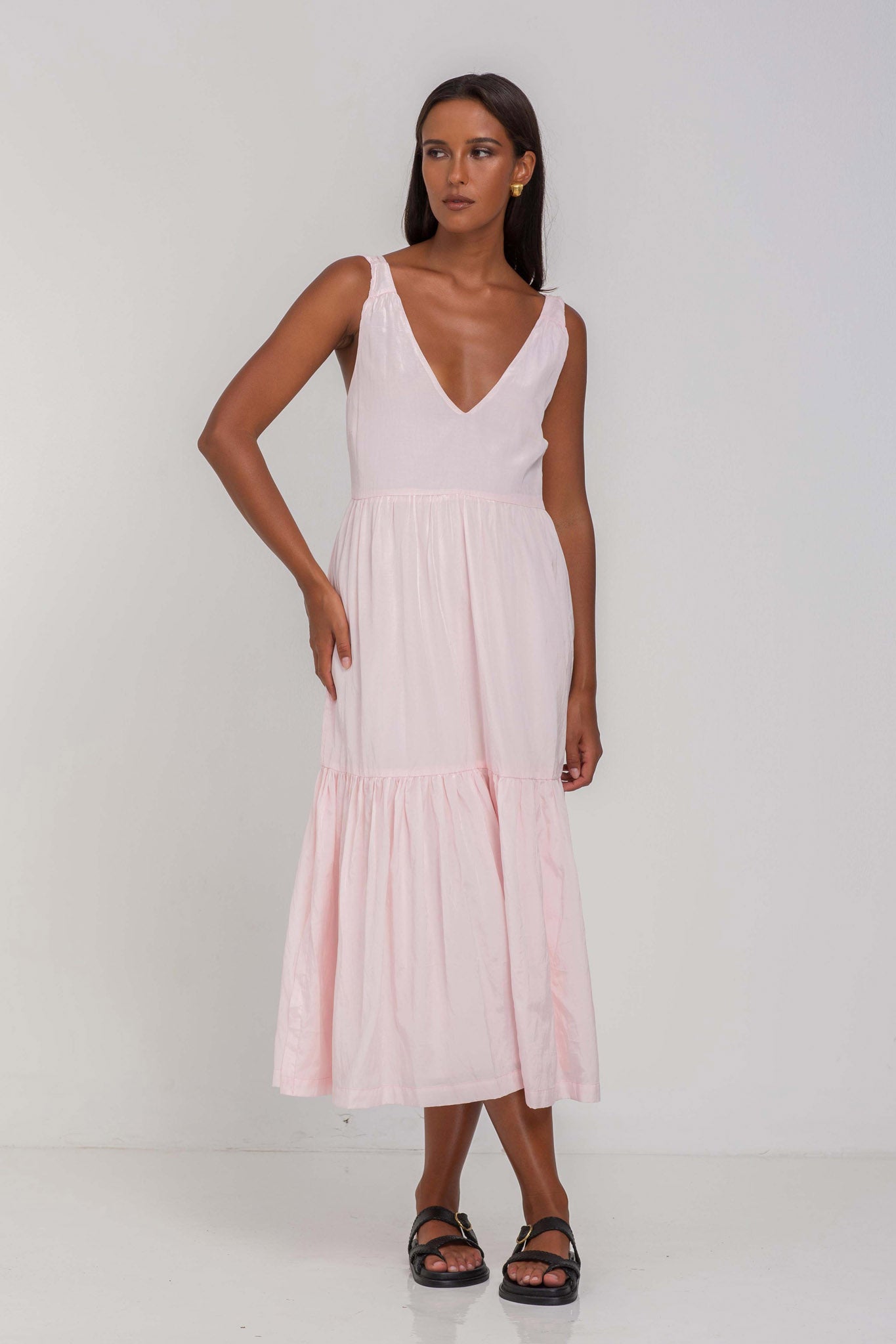 Summer Night Dream Dress -  Light Pink